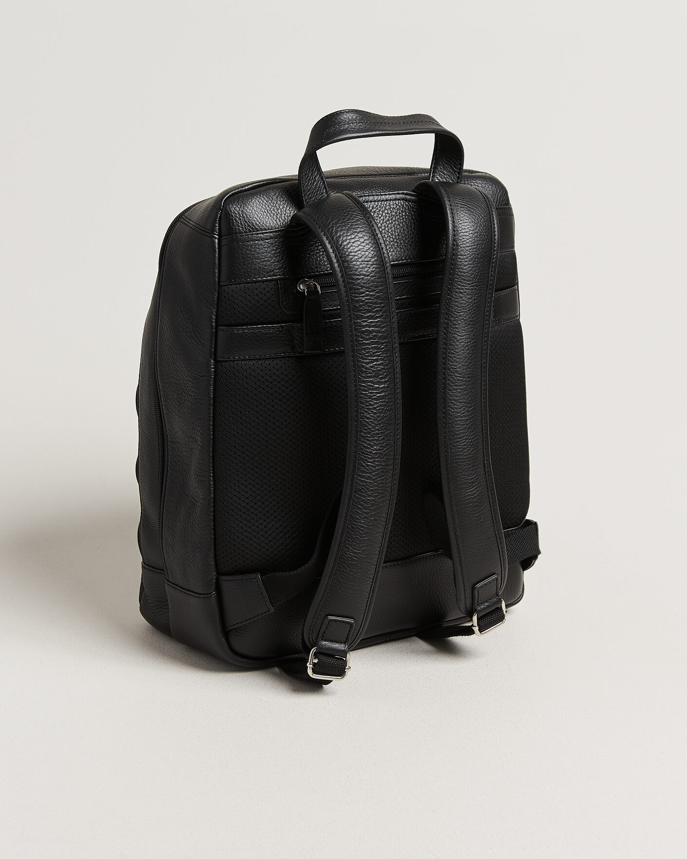 Herren | Taschen | Loake Shoemakers | Waterloo Grained Leather Backpack Black