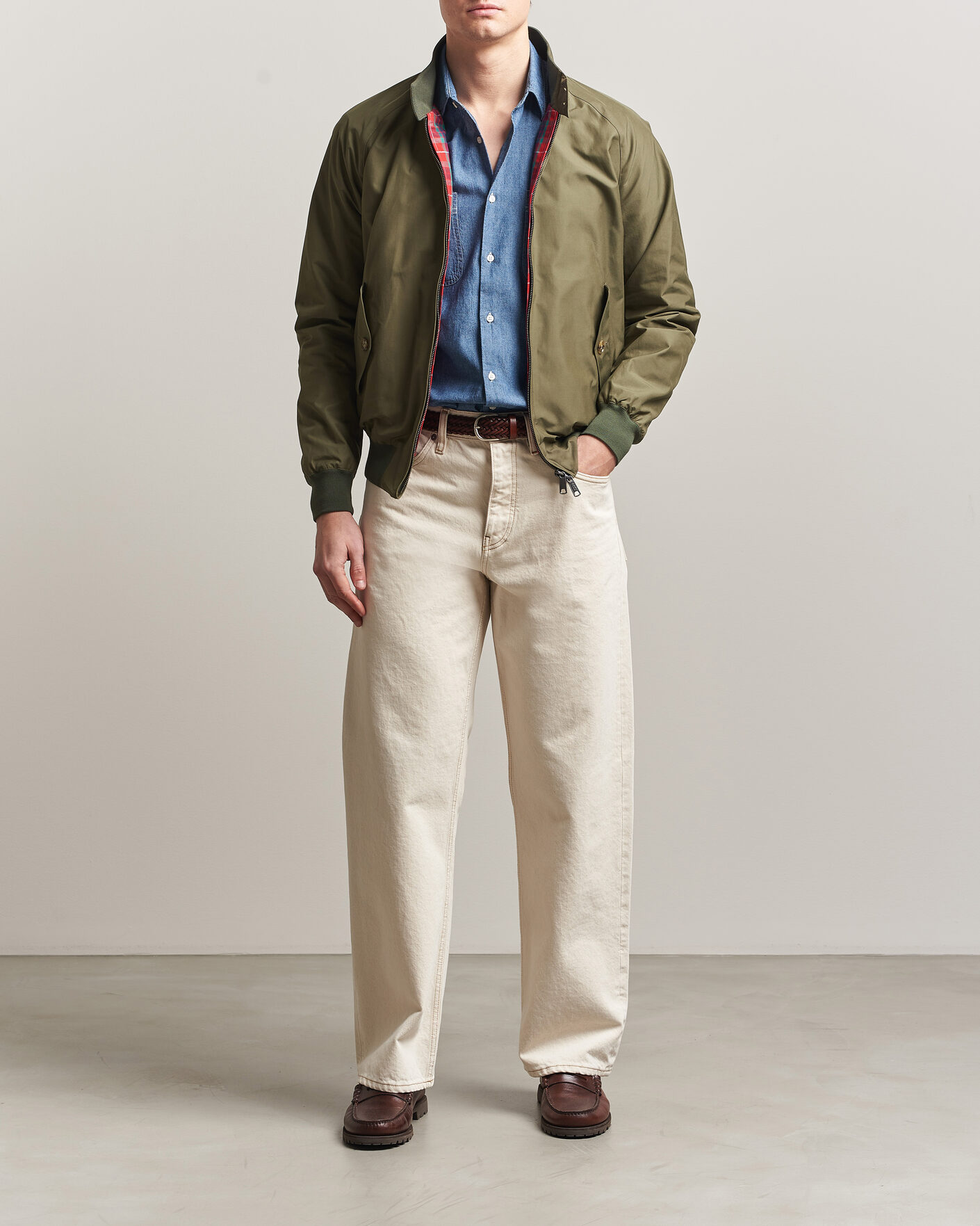 Herren | Jacken | Baracuta | G9 Original Harrington Jacket Army
