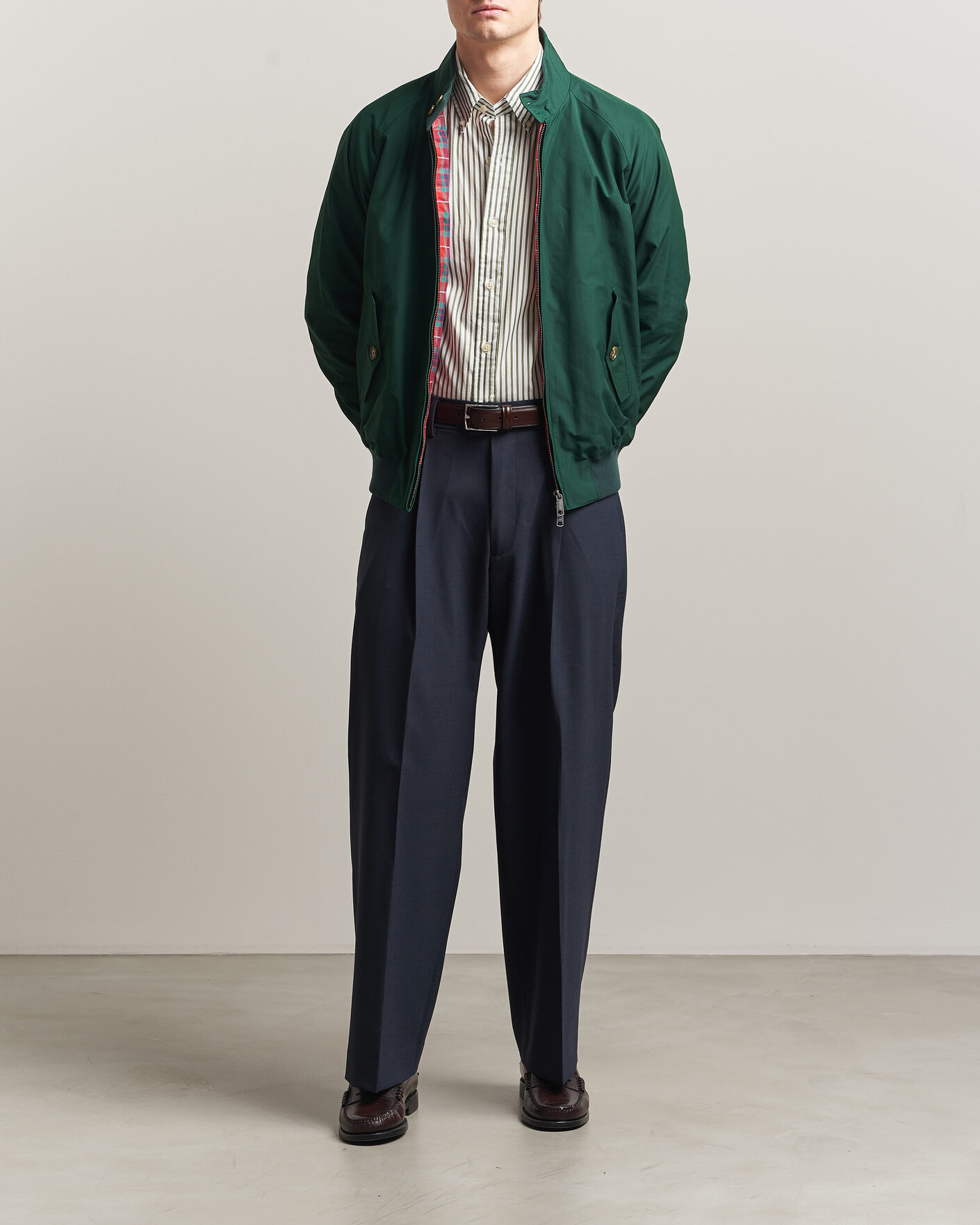Herren | Jacken | Baracuta | G9 Original Harrington Jacket Racing Green