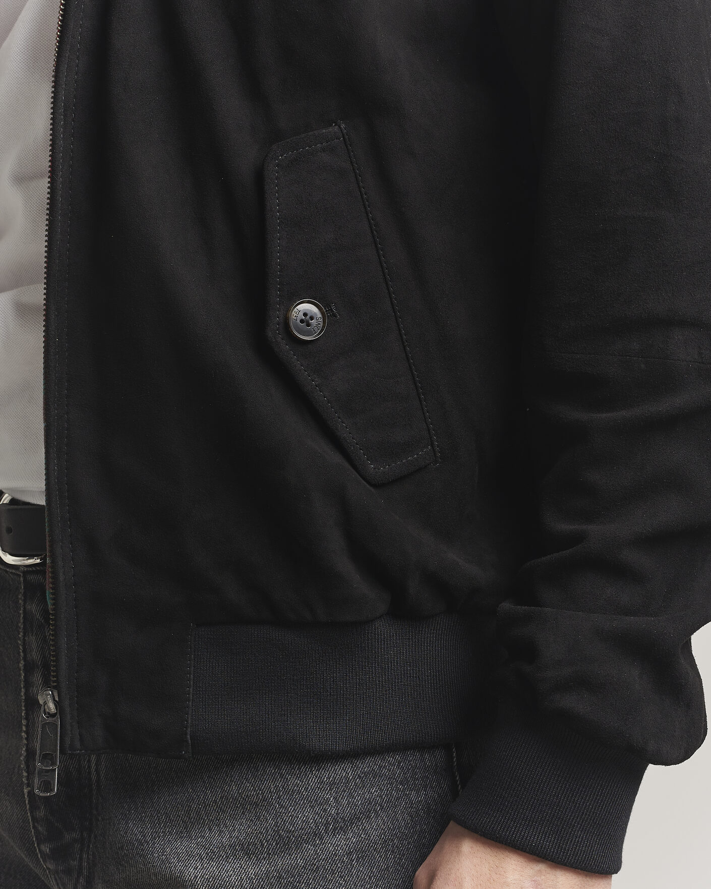 Herren | Jacken | Baracuta | G9 Suede Jacket Black