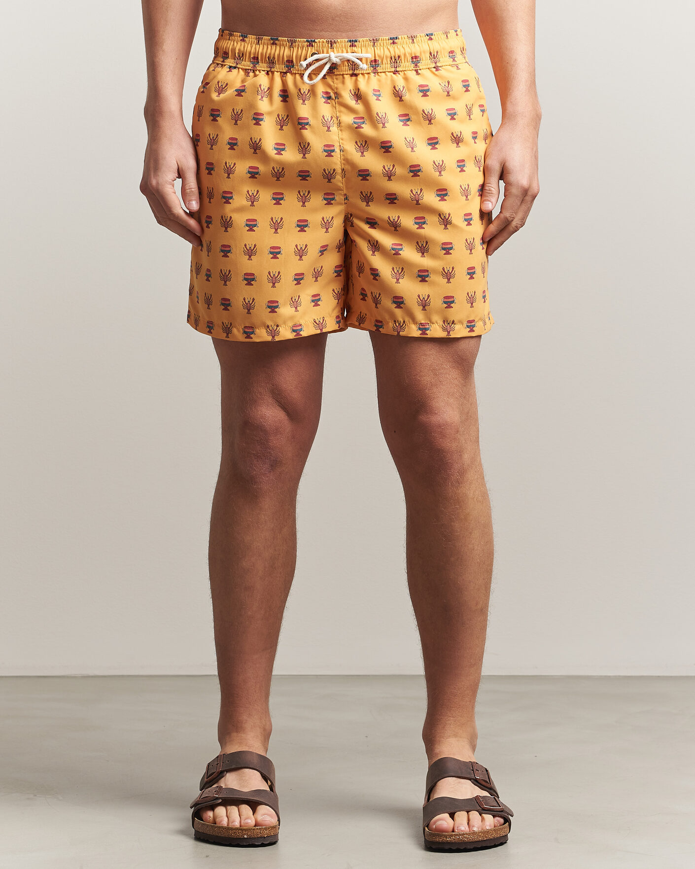 Herren | Badehosen | Ripa Ripa | Printed Swimshorts Yellow