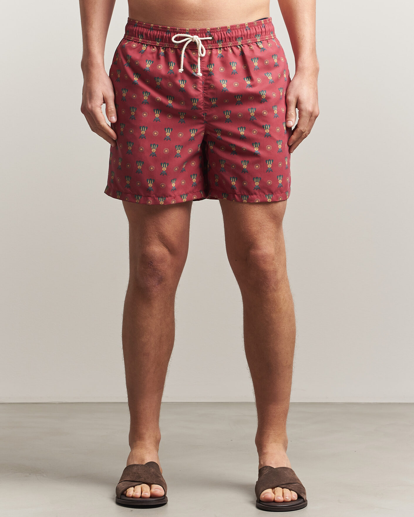 Herren | Badehosen | Ripa Ripa | Printed Swimshorts Red