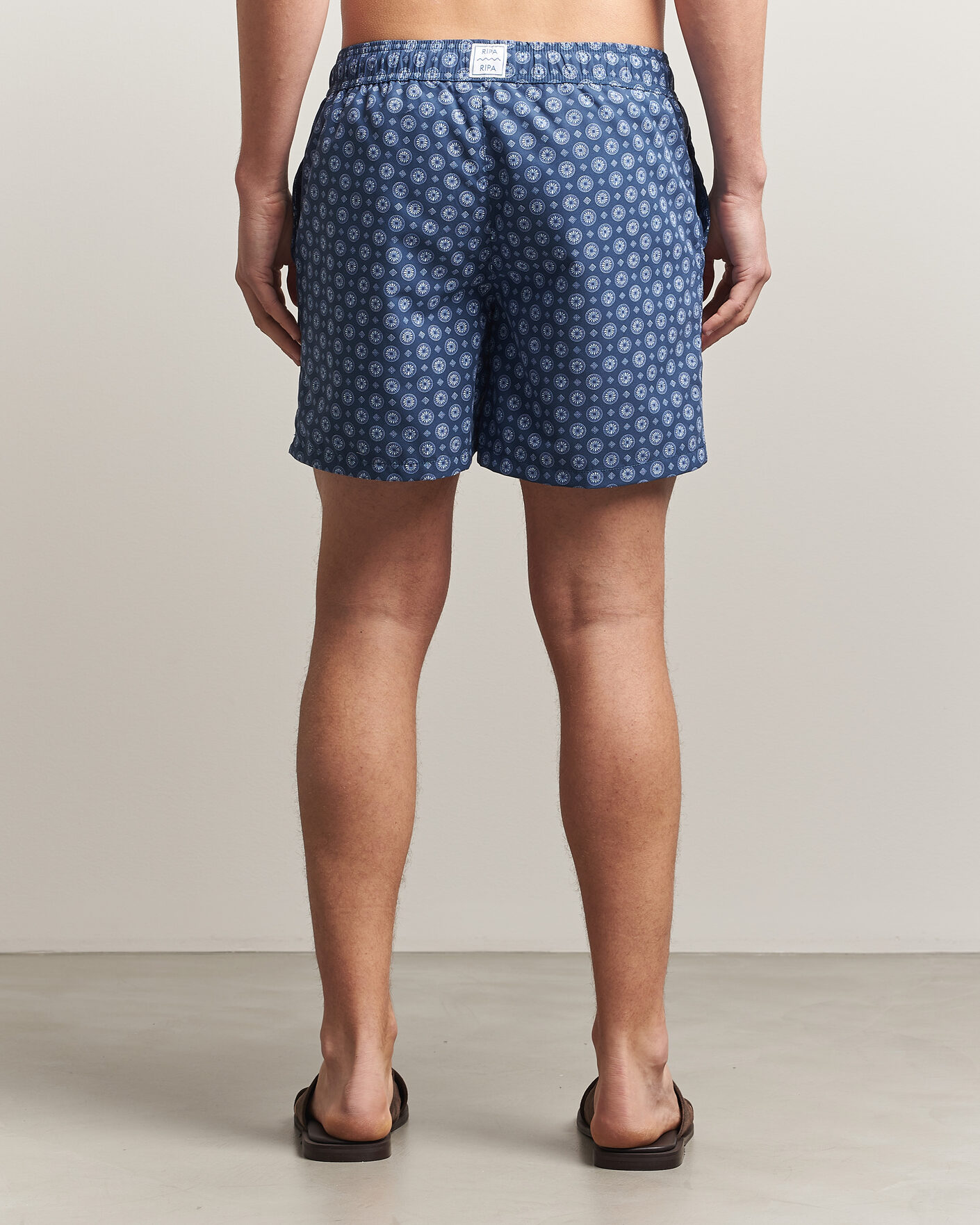 Herren | Ripa Ripa Printed Swimshorts Dark Blue | Ripa Ripa | Printed Swimshorts Dark Blue