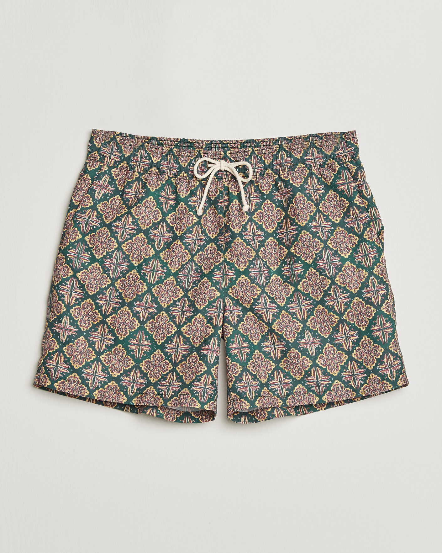 Herren | Ripa Ripa Printed Swimshorts Green/Red | Ripa Ripa | Printed Swimshorts Green/Red