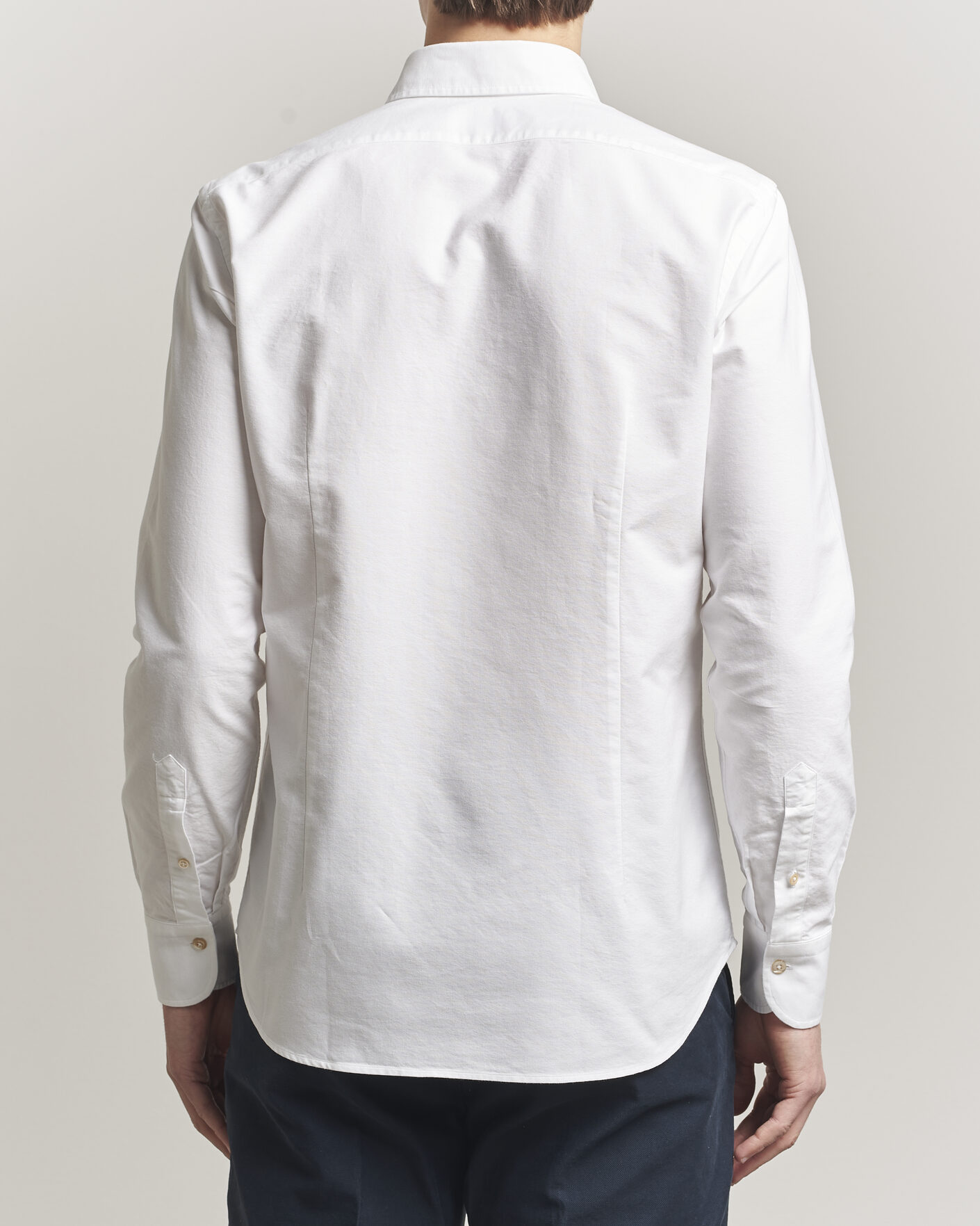Herren | Hemden | Grigio | Oxford Button Down Shirt White