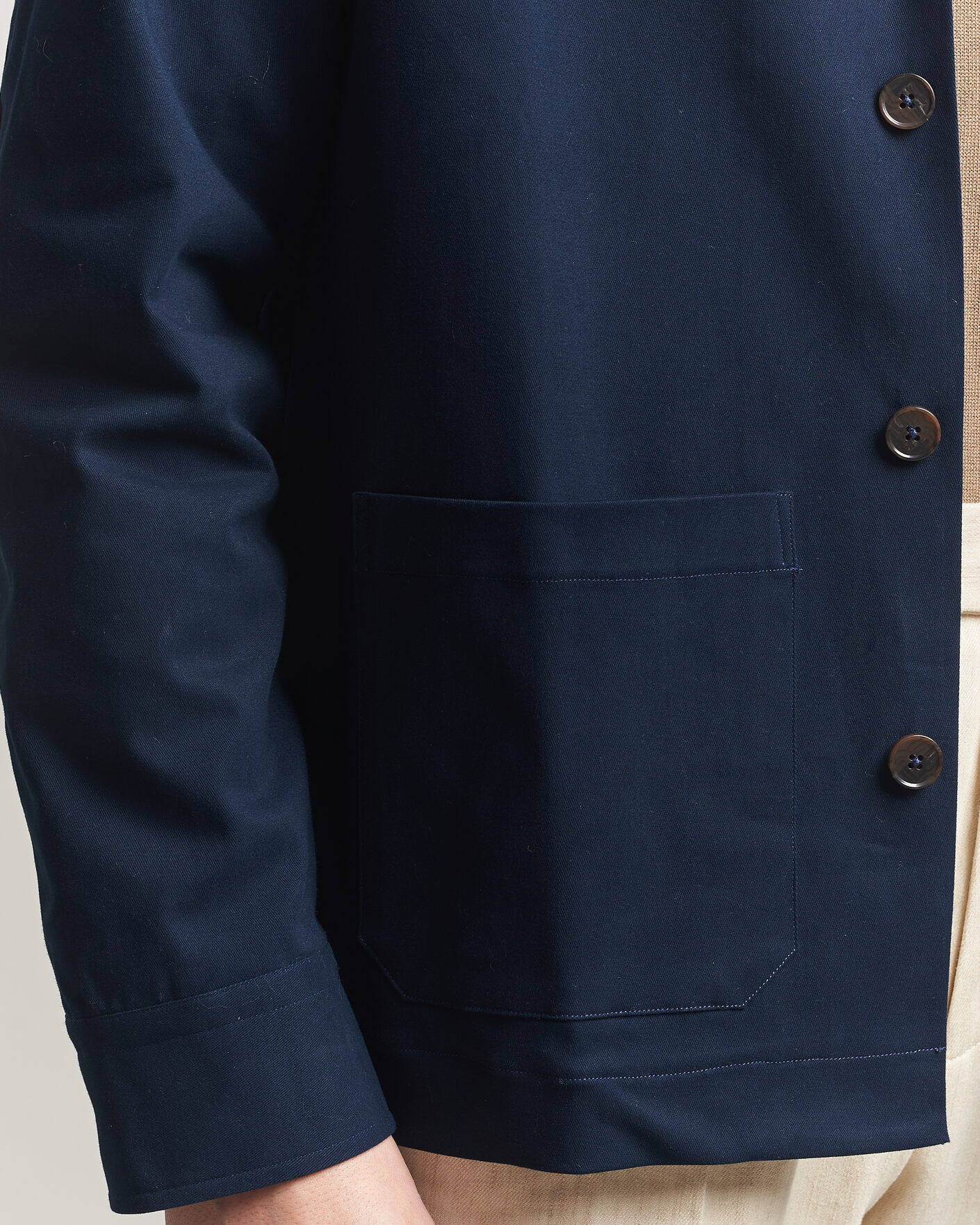 Herren | Jacken | Grigio | Cotton Chore Jacket Navy