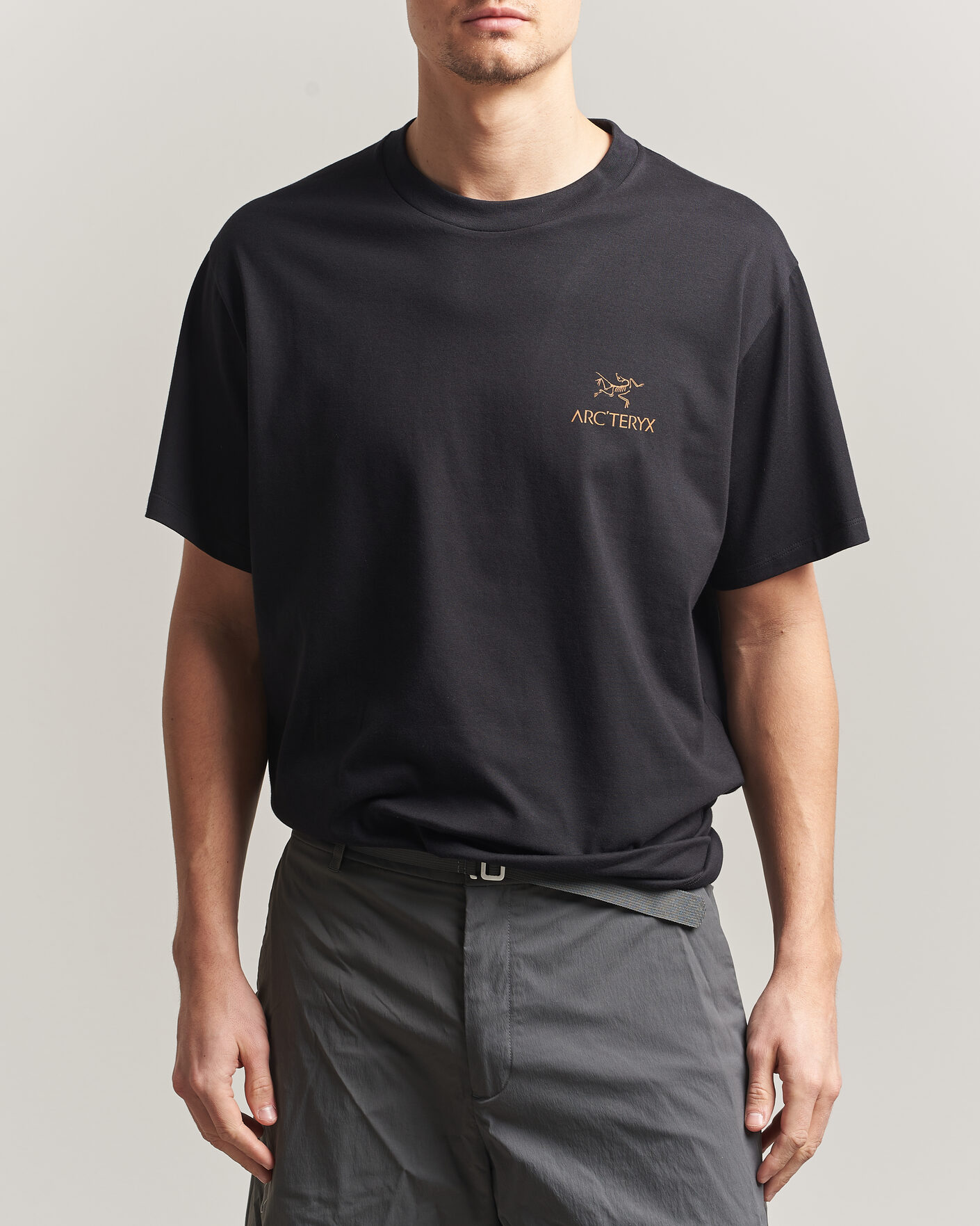 Herren | T-Shirts | Arc'teryx | Kragg Cotton Bird Word T-Shirt Black