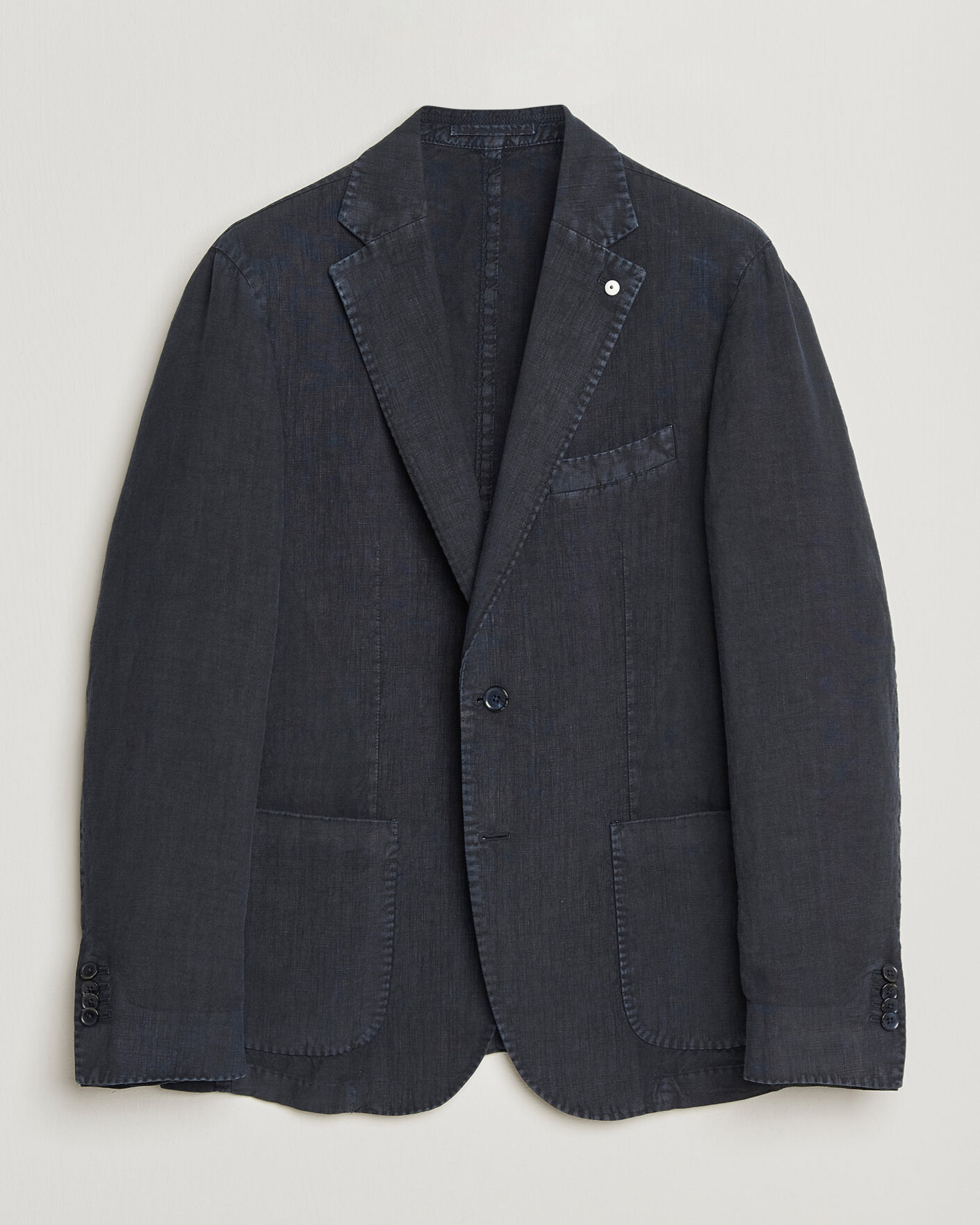 Herren | Sakkos | L.B.M. 1911 | Jack Regular Fit Linen Blazer Navy