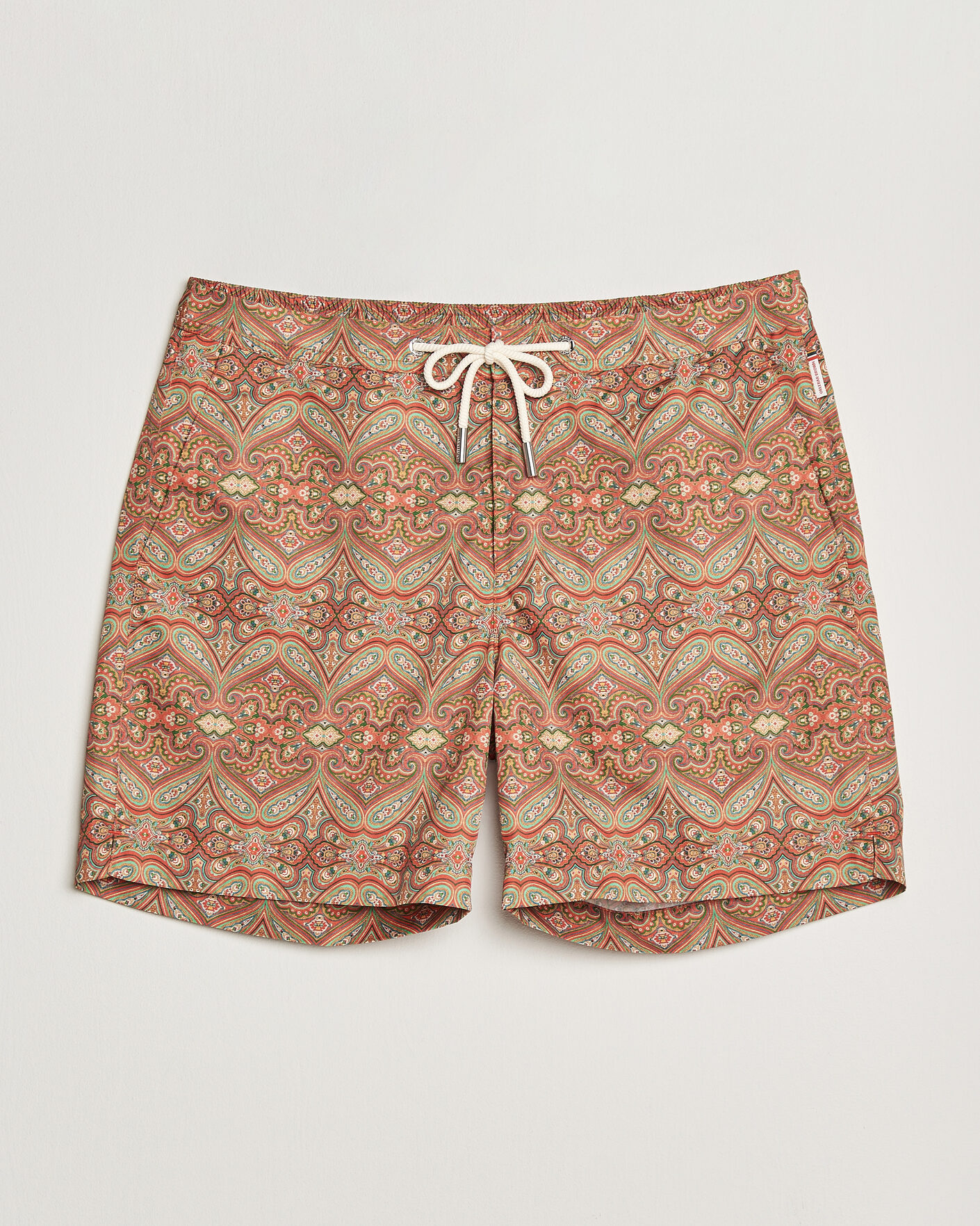 Herren | Badehosen | Orlebar Brown | Bulldog Drawcord Carnival Swim Shorts Vermillion
