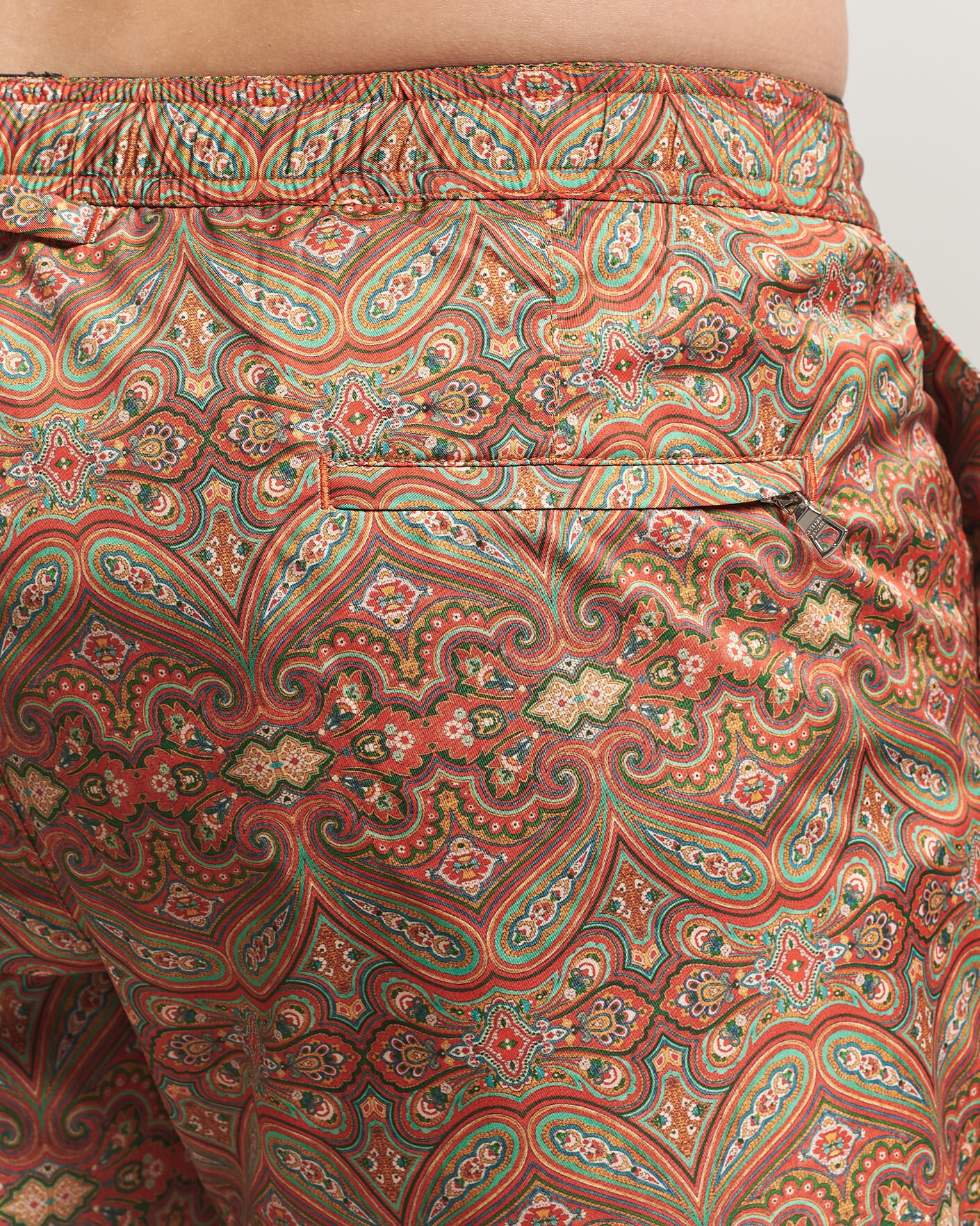 Herren | Badehosen | Orlebar Brown | Bulldog Drawcord Carnival Swim Shorts Vermillion