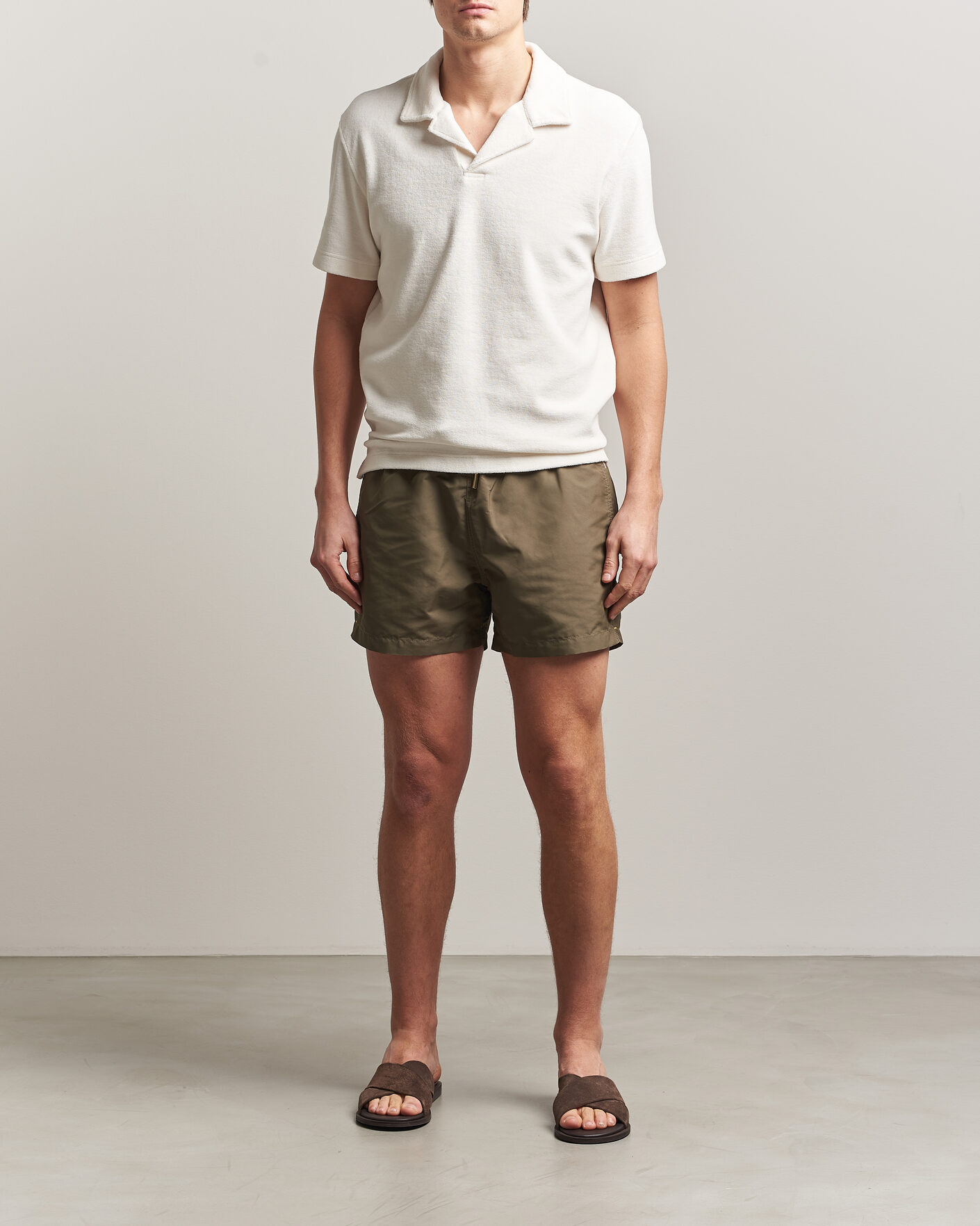 Herren | Poloshirts | Orlebar Brown | Terry Resort Polo Thasos Beach