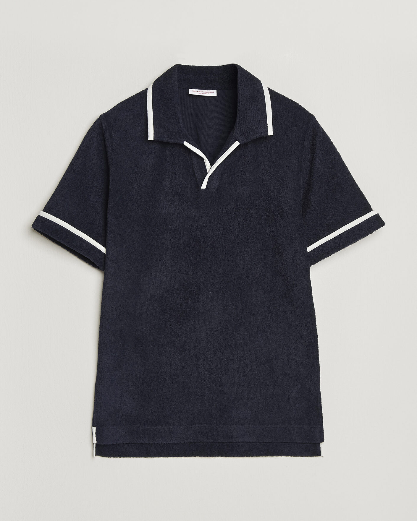 Herren | Poloshirts | Orlebar Brown | Ellery Towelling Polo Night Iris