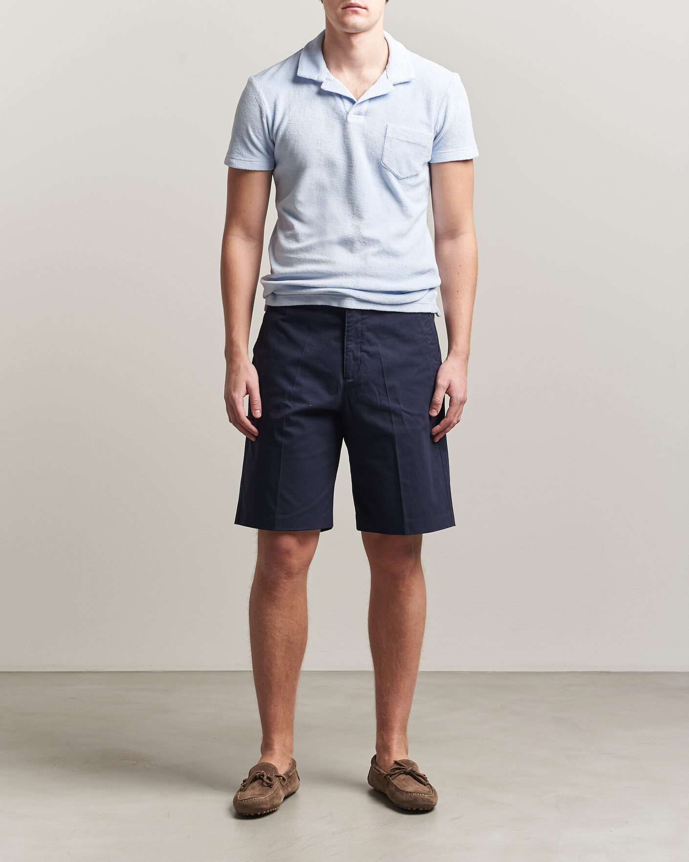 Herren | Shorts | Orlebar Brown | Laurent Cotton Shorts Night Iris
