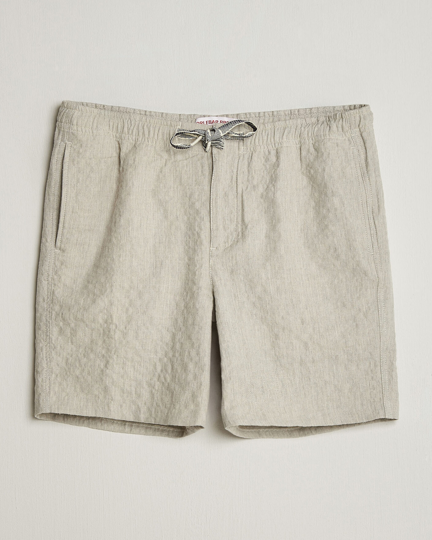 Herren | Shorts | Orlebar Brown | Alex Sereno Herringbone Shorts Light Dijon