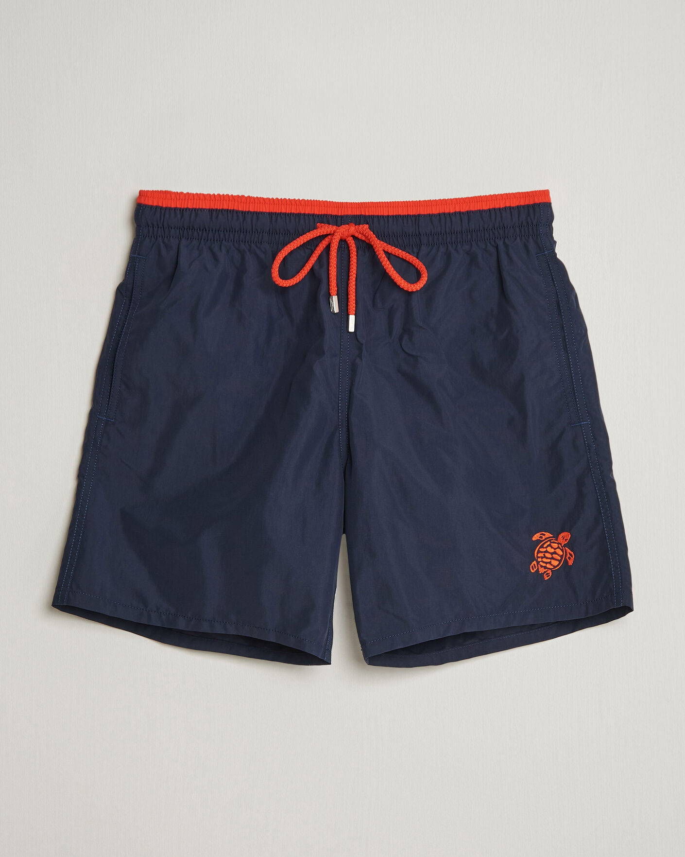Herren | Badehosen | Vilebrequin | Moka Swimshorts Marine/Rouge
