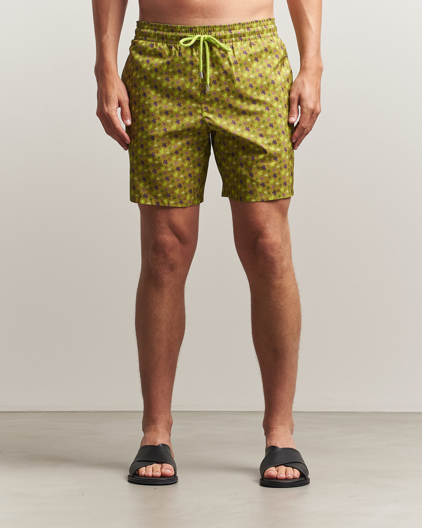 Herren | Badehosen | Vilebrequin | Mahina Swimshorts Absinthe