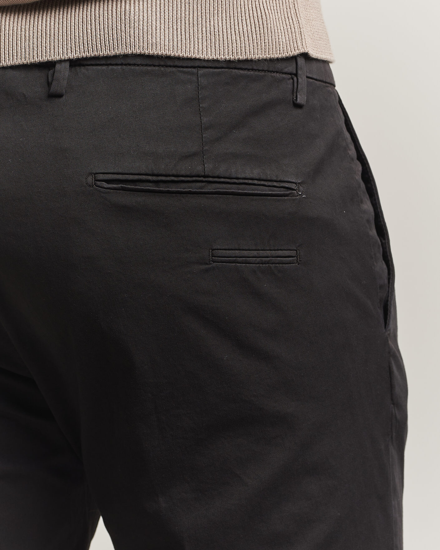 Herren | Hosen | Briglia 1949 | Slim Fit Cotton Chinos Black