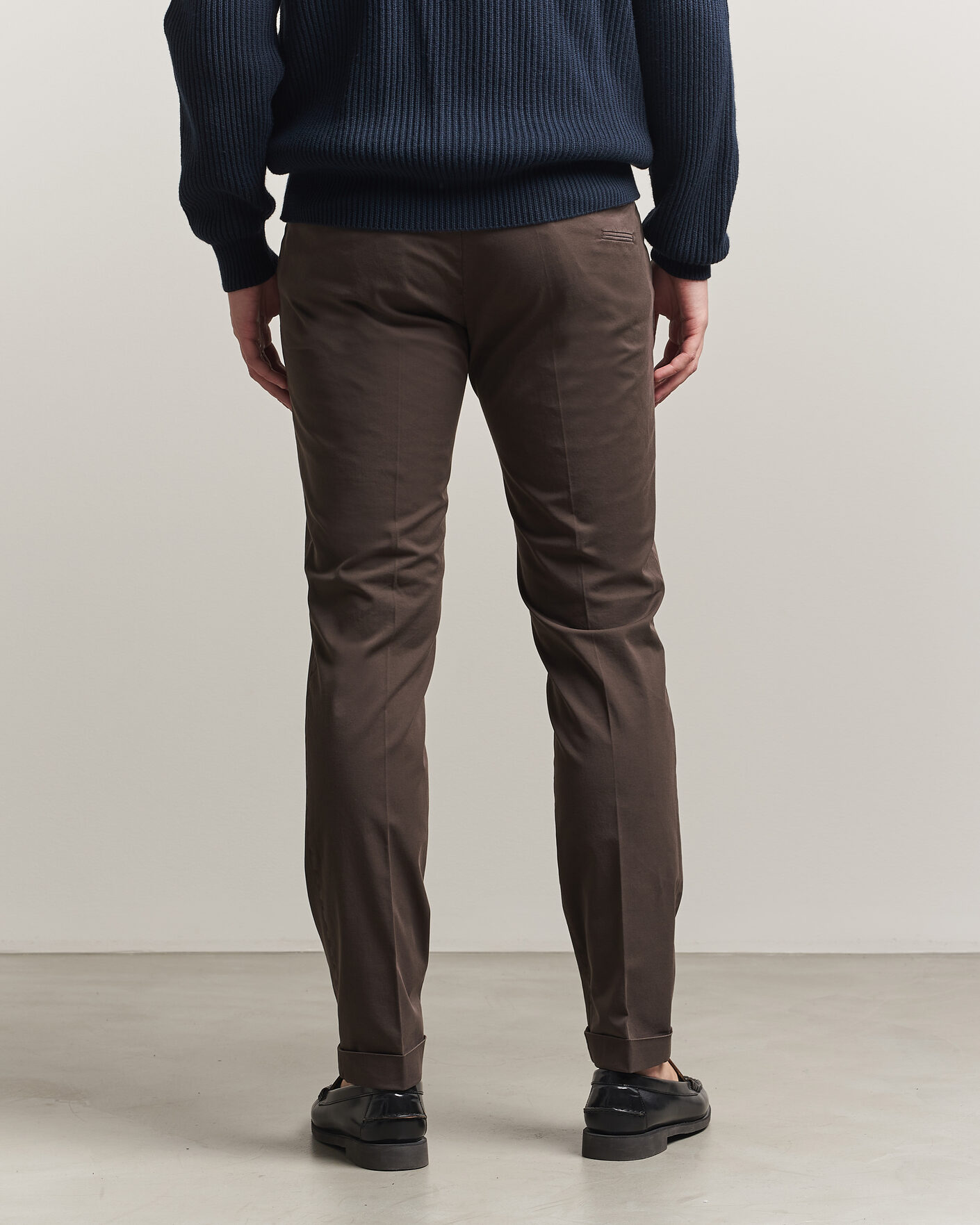 Herren | Hosen | Briglia 1949 | Slim Fit Cotton Chinos Brown