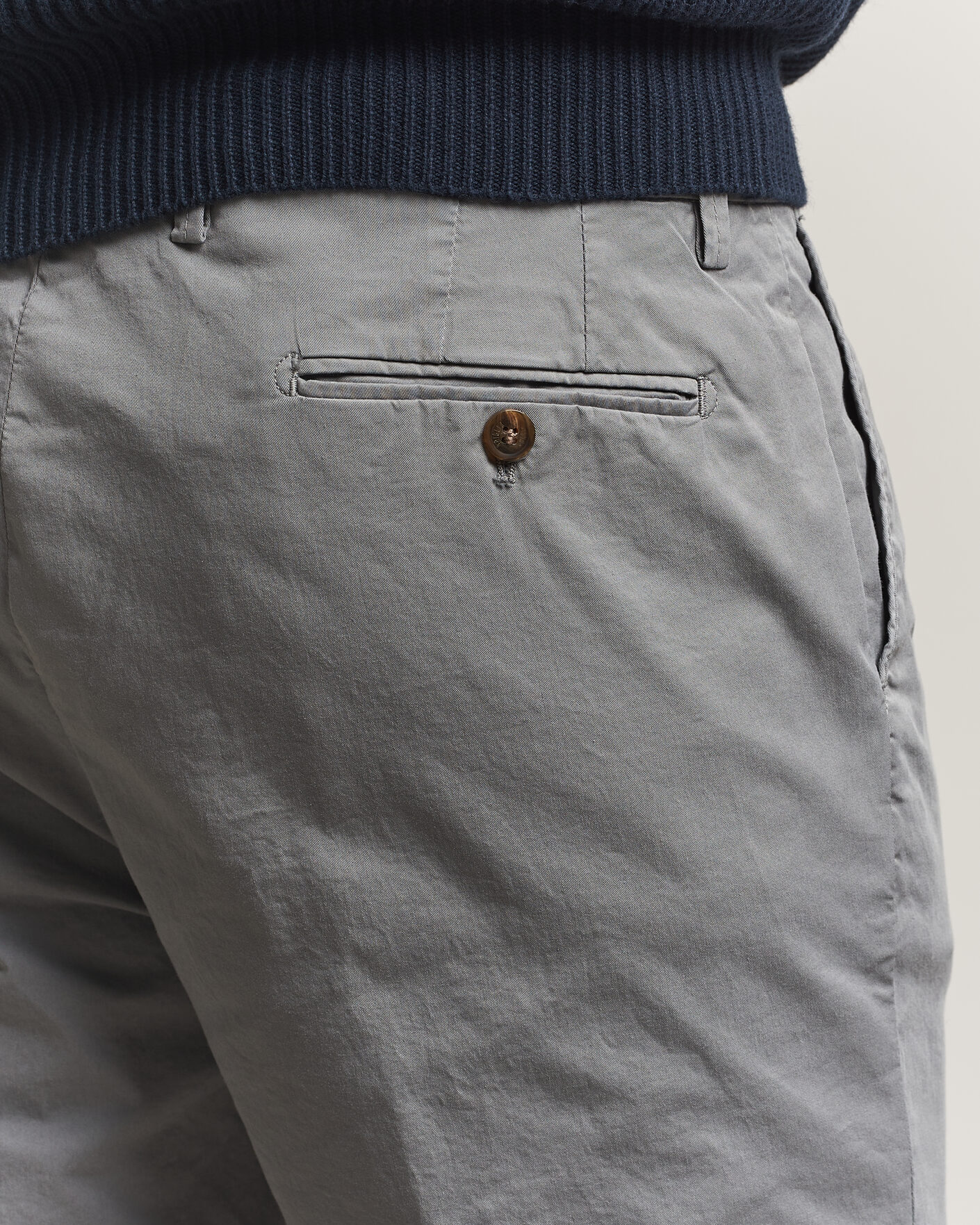 Herren | Shorts | Briglia 1949 | Cotton Stretch Shorts Grey
