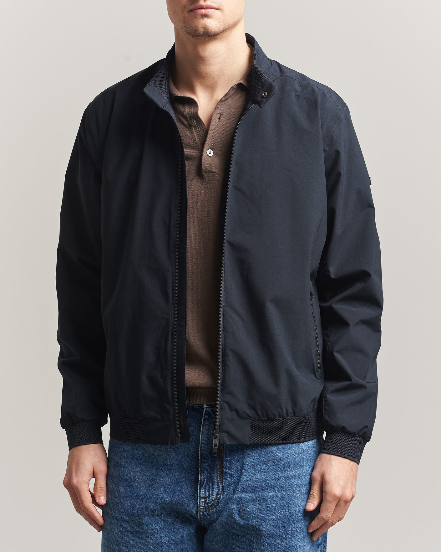 Herren | Jacken | Scandinavian Edition | Plain II Waterproof Jacket Midnight Blue