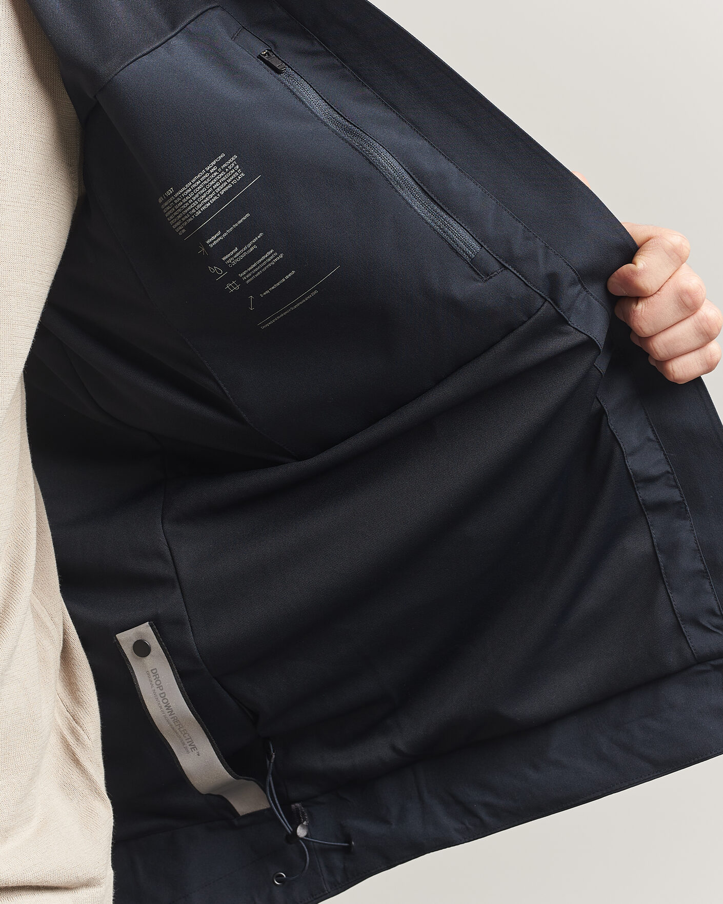 Herren | Jacken | Scandinavian Edition | Hood II Waterproof Jacket Midnight Blue