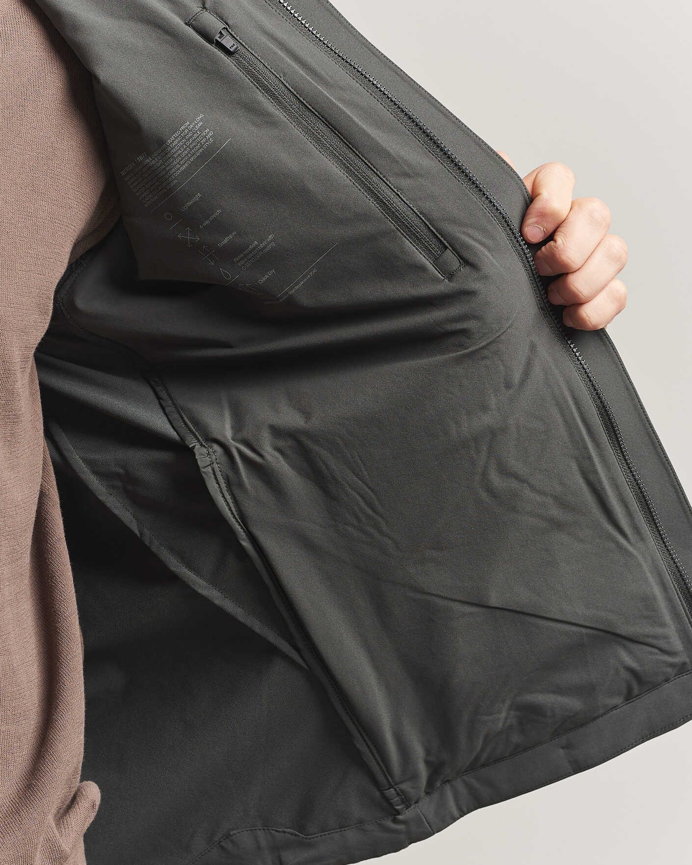 Herren | Jacken | Scandinavian Edition | Merge II Stretch Shirt Jacket Dark Olive