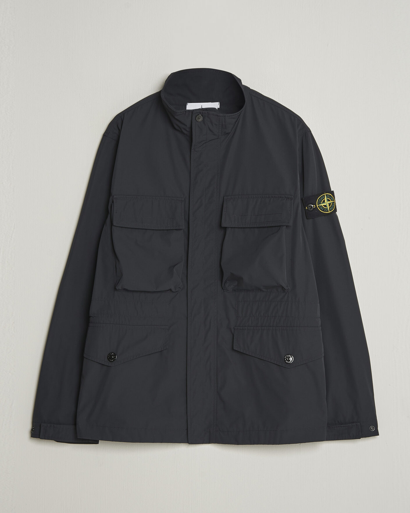 Herren | Jacken | Stone Island | Micro Twill Field Jacket Black