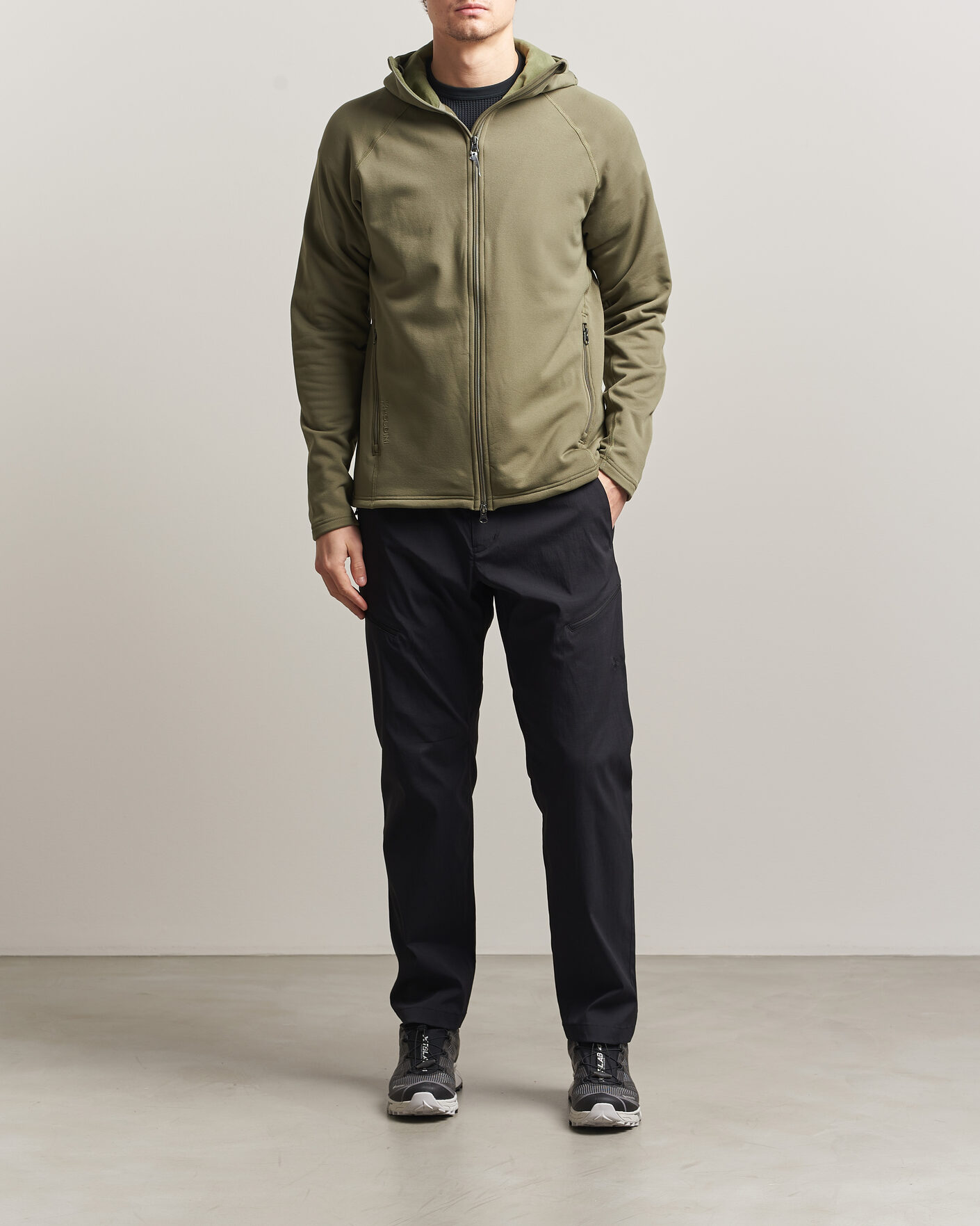 Herren | Pullover | Houdini | Power Up Houdi Sage Green