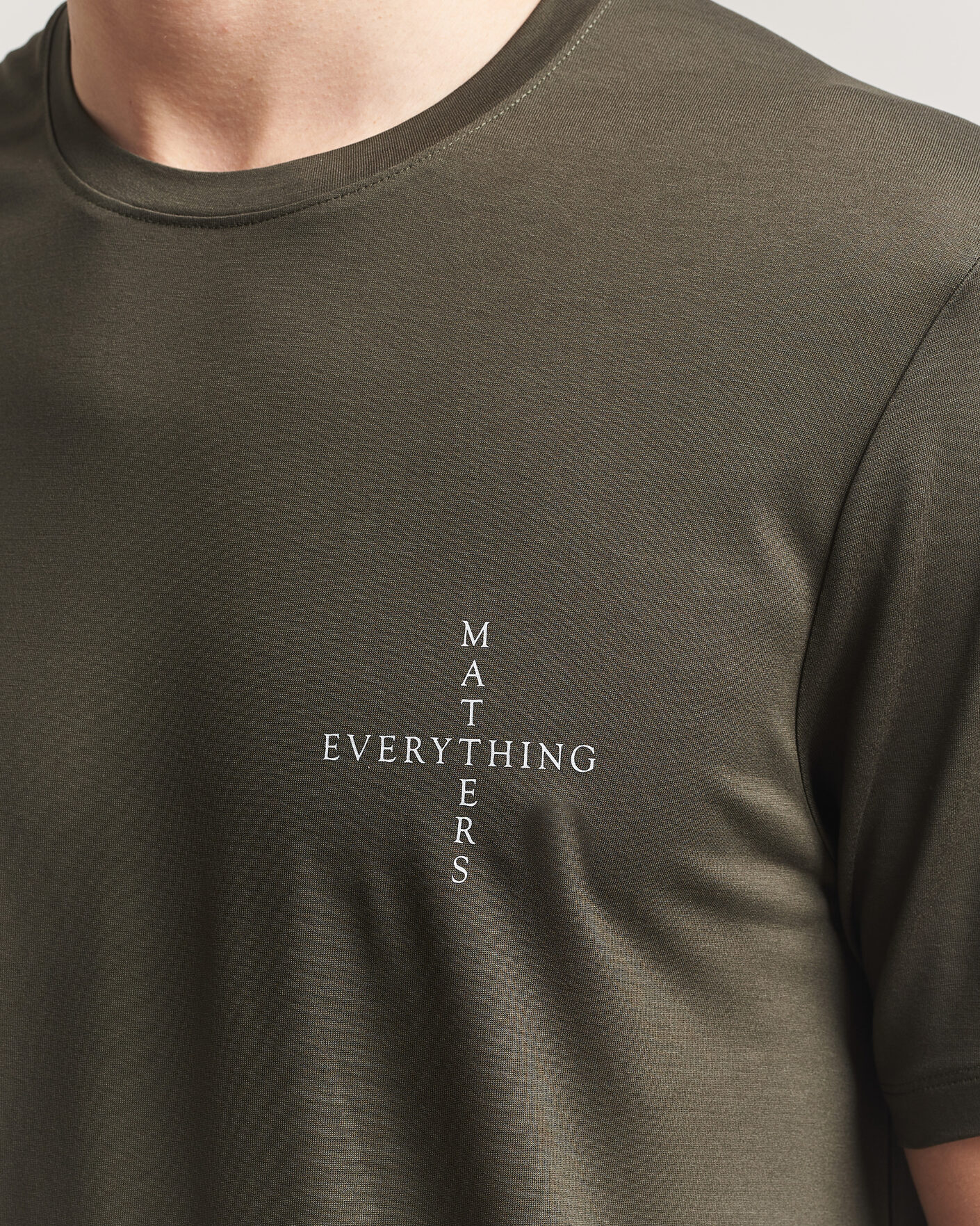 Herren | T-Shirts | Houdini | Tree Message T-Shirt Green Illusion