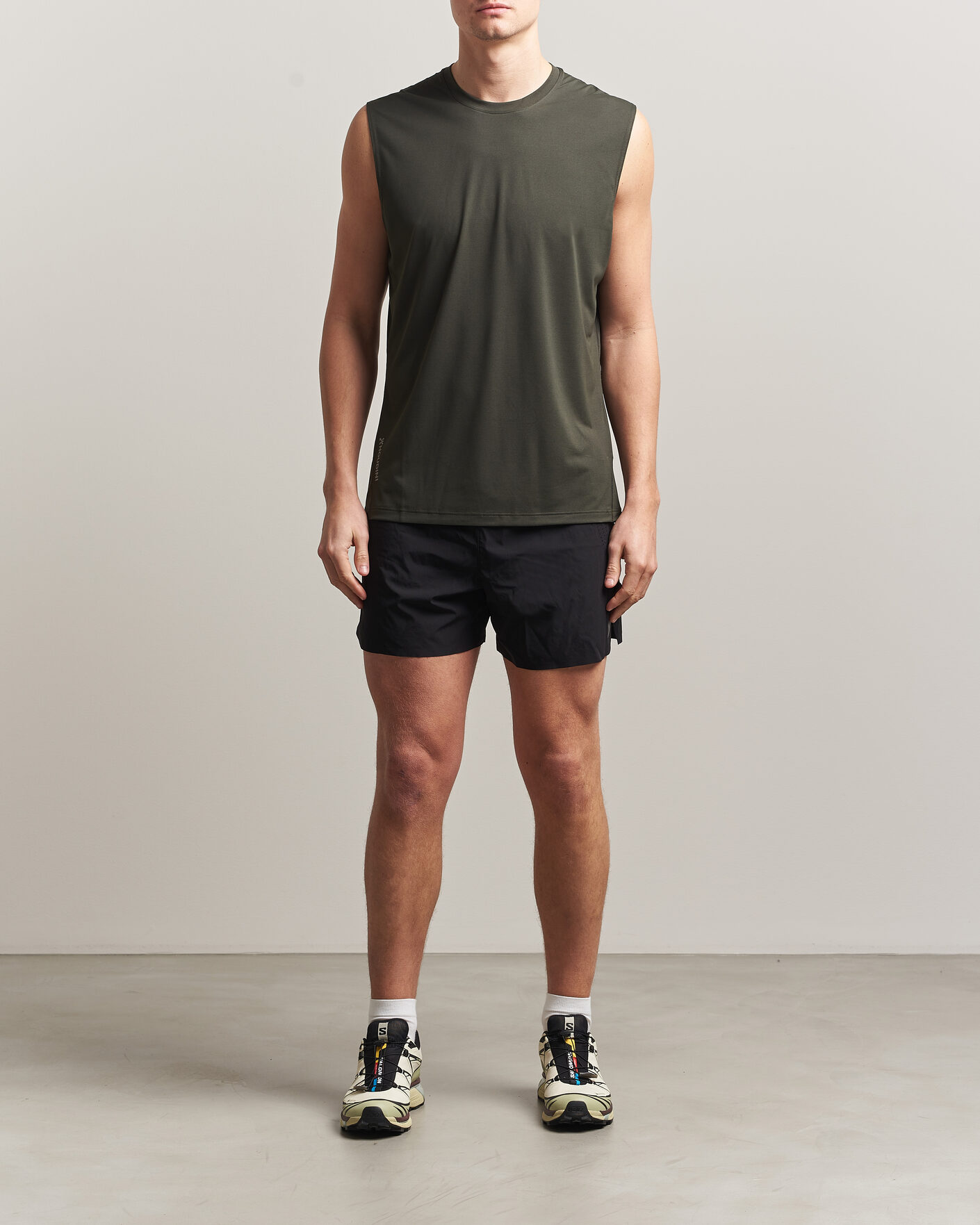 Herren | T-Shirts | Houdini | Pace Air Tank Green Illusion