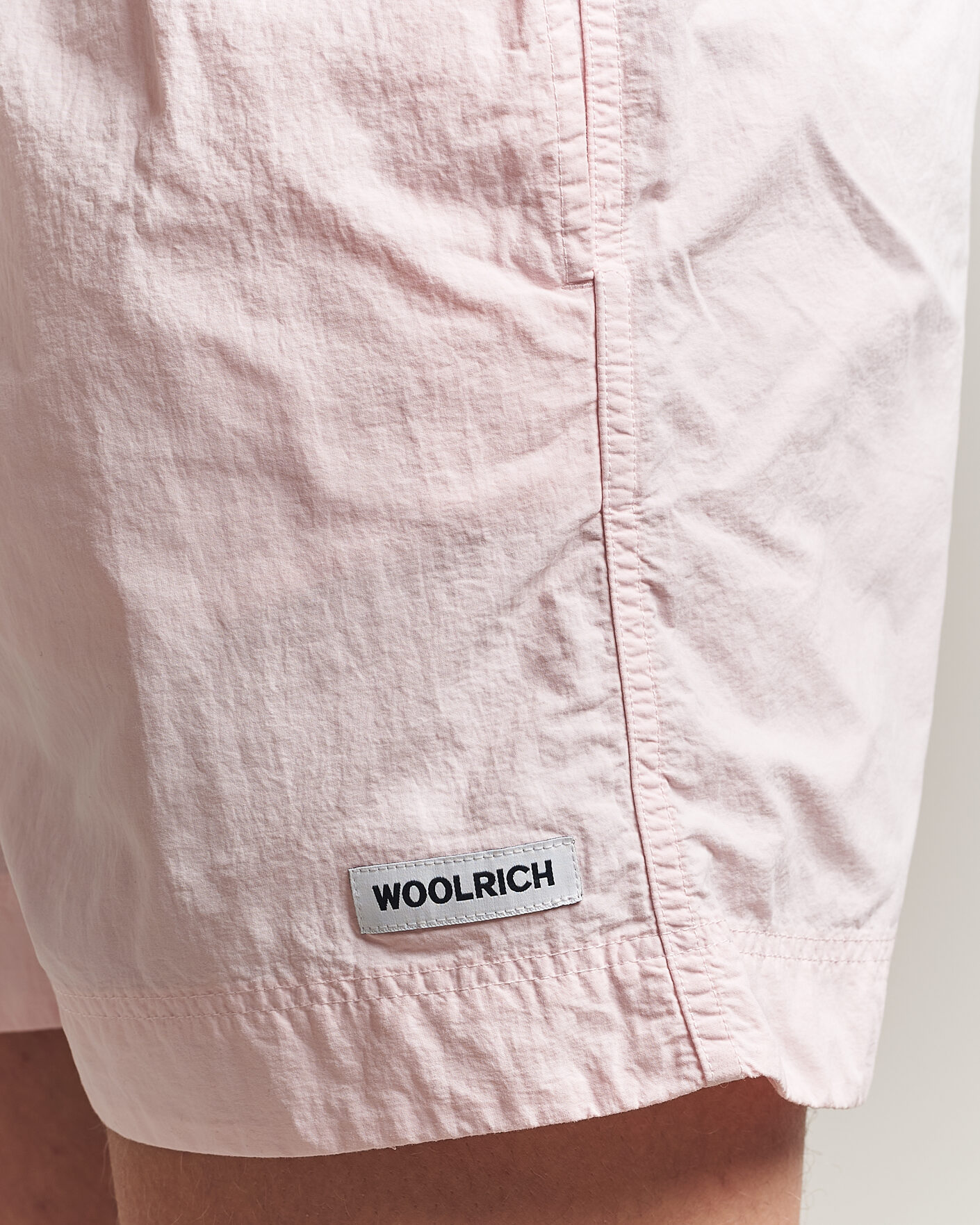 Herren | Badehosen | Woolrich | Solid Garment Dyed Swimshorts Pale Lilac