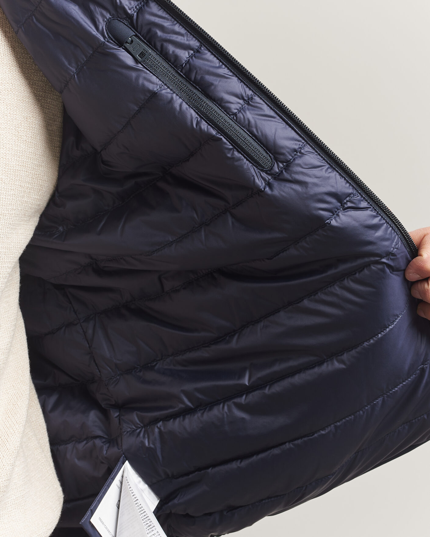 Herren | Westen | Woolrich | Two Layer Sailing Vest Melton Blue