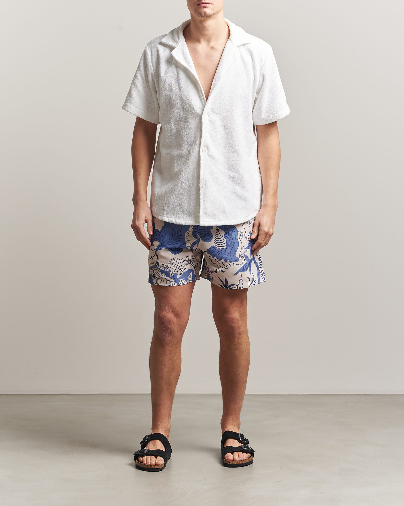 Herren | Badehosen | OAS | Printed Swimshorts Mystea