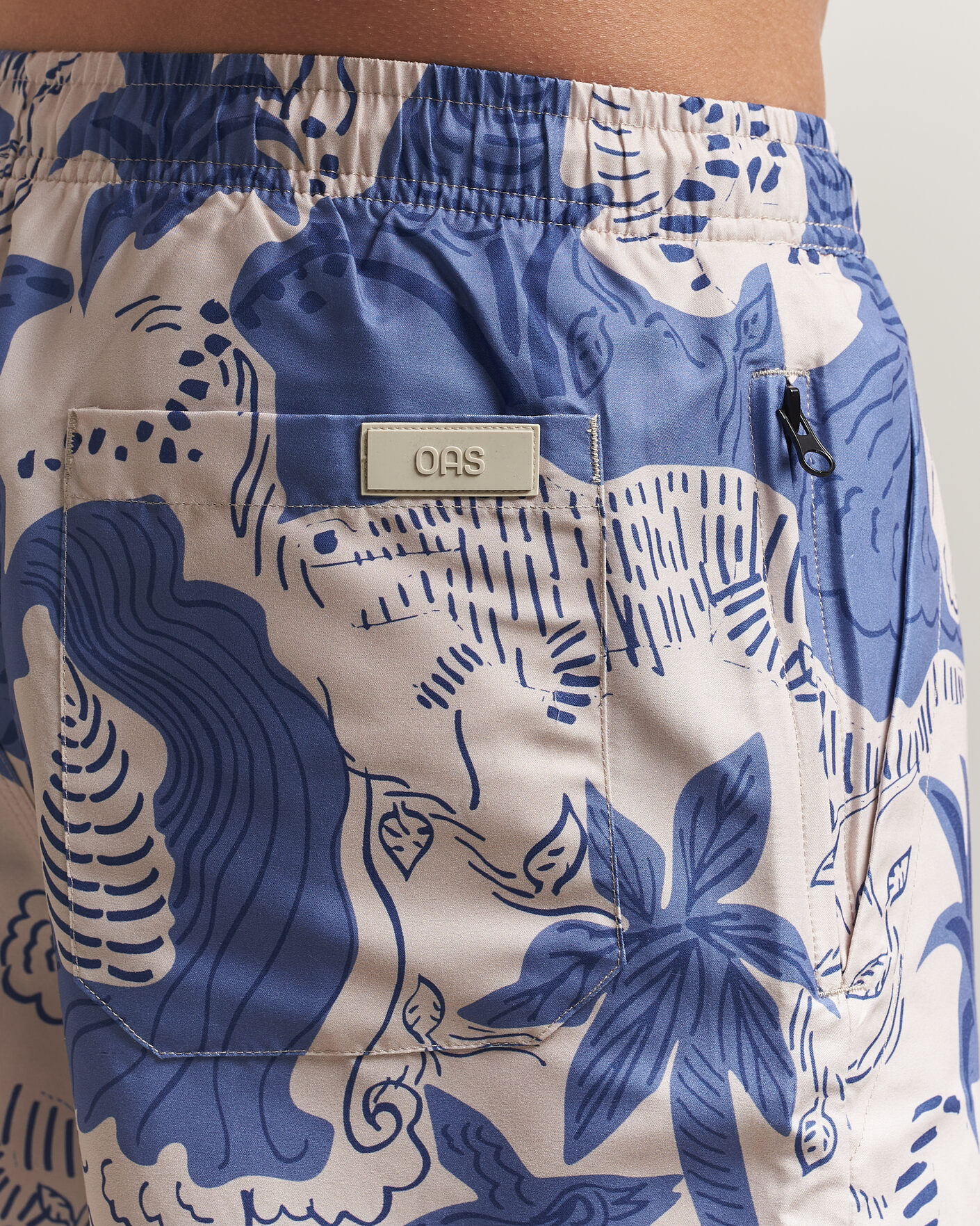 Herren | Badehosen | OAS | Printed Swimshorts Mystea