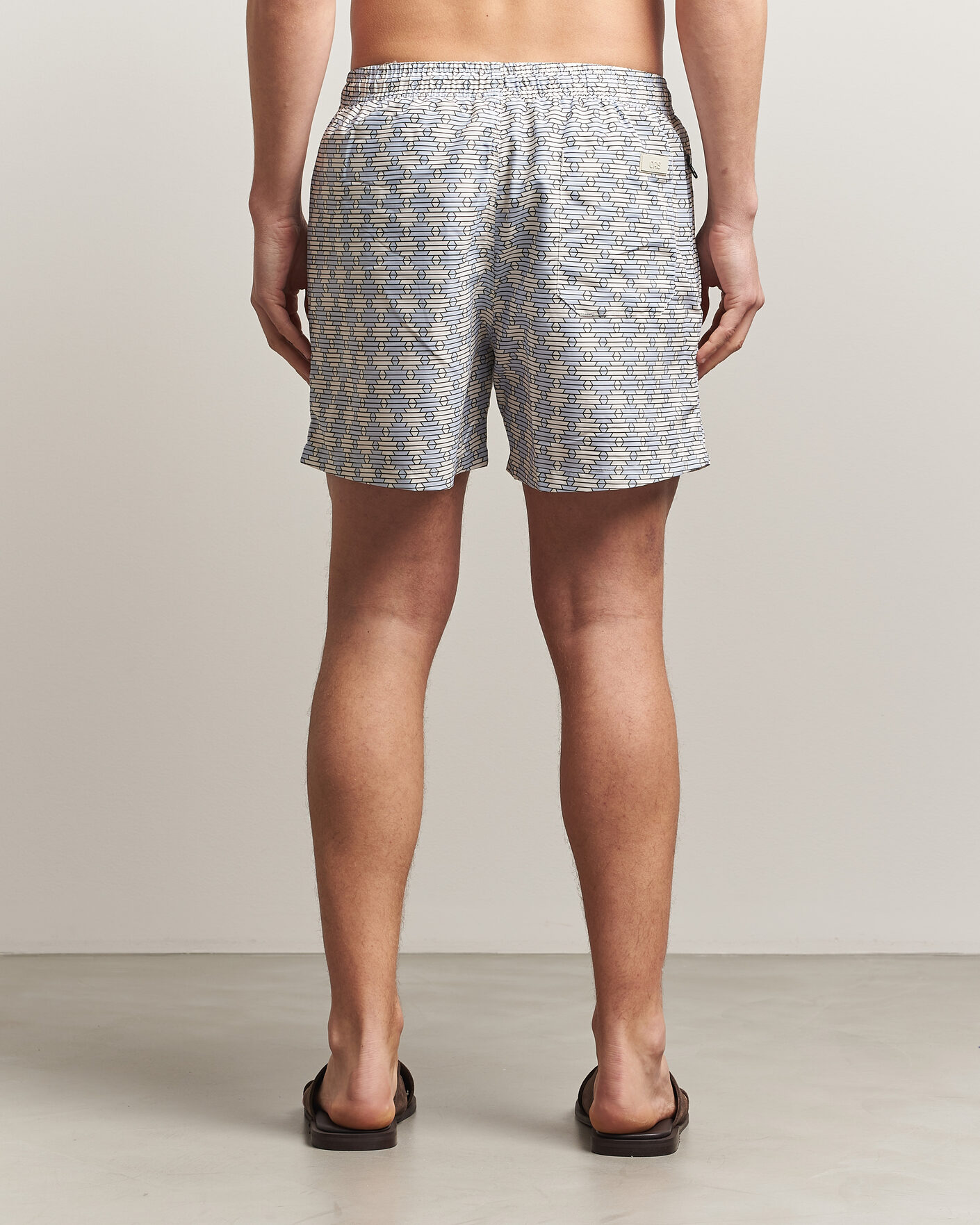 Herren | Badehosen | OAS | Printed Swimshorts Forti