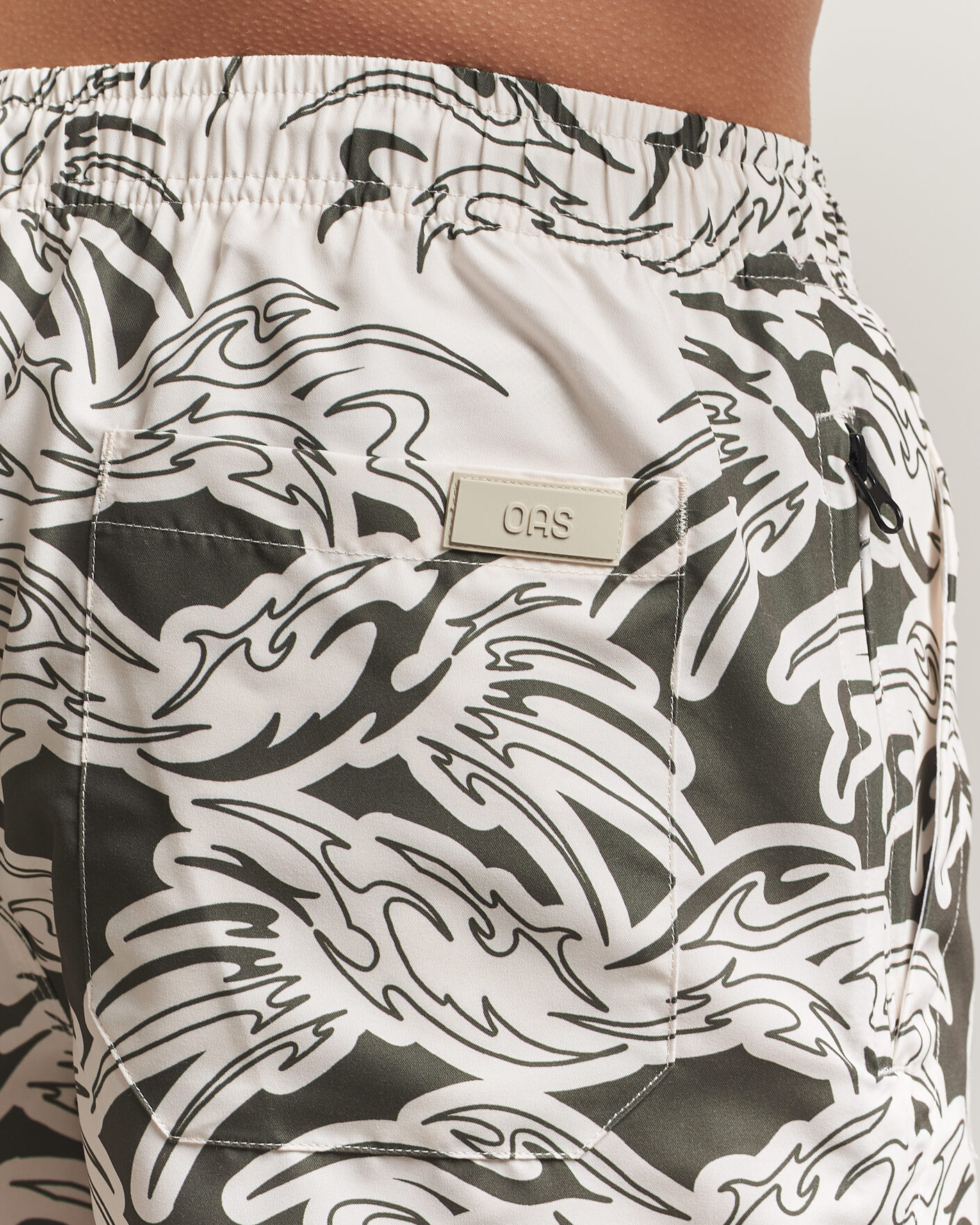 Herren | Badehosen | OAS | Printed Swimshorts Rogue