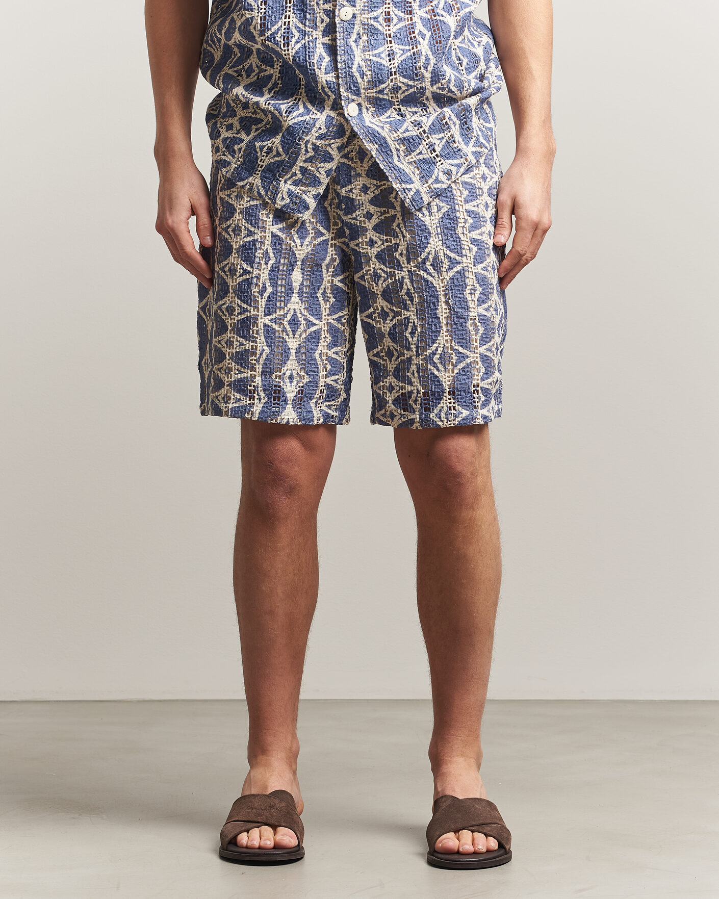 Herren | Shorts | OAS | Nicola Cotton Net Shorts Arko