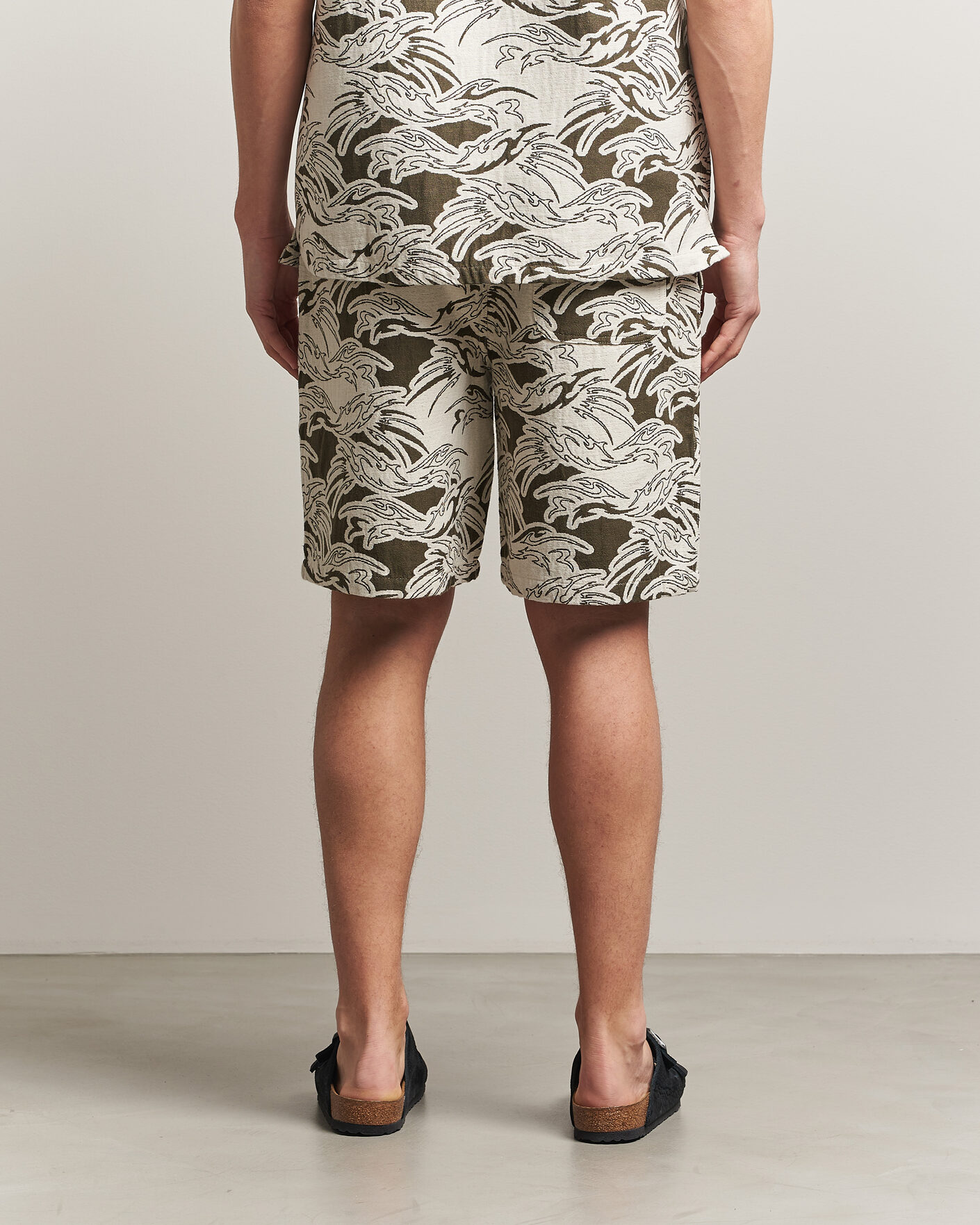 Herren | Shorts | OAS | Nicola Cotton Shorts Rogue Ecru