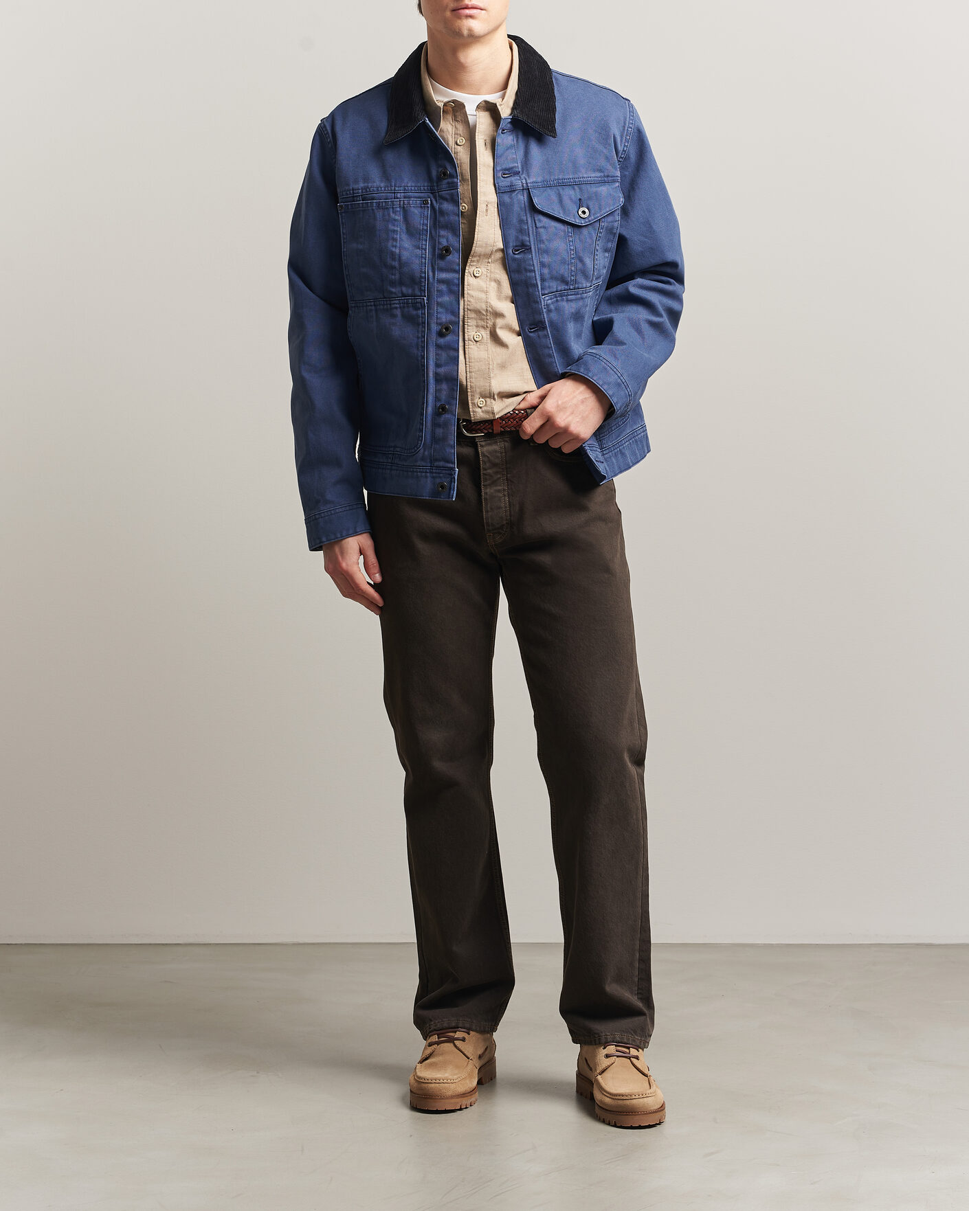 Herren | Jacken | Filson | Rustic Canvas Short Cruiser Indigo