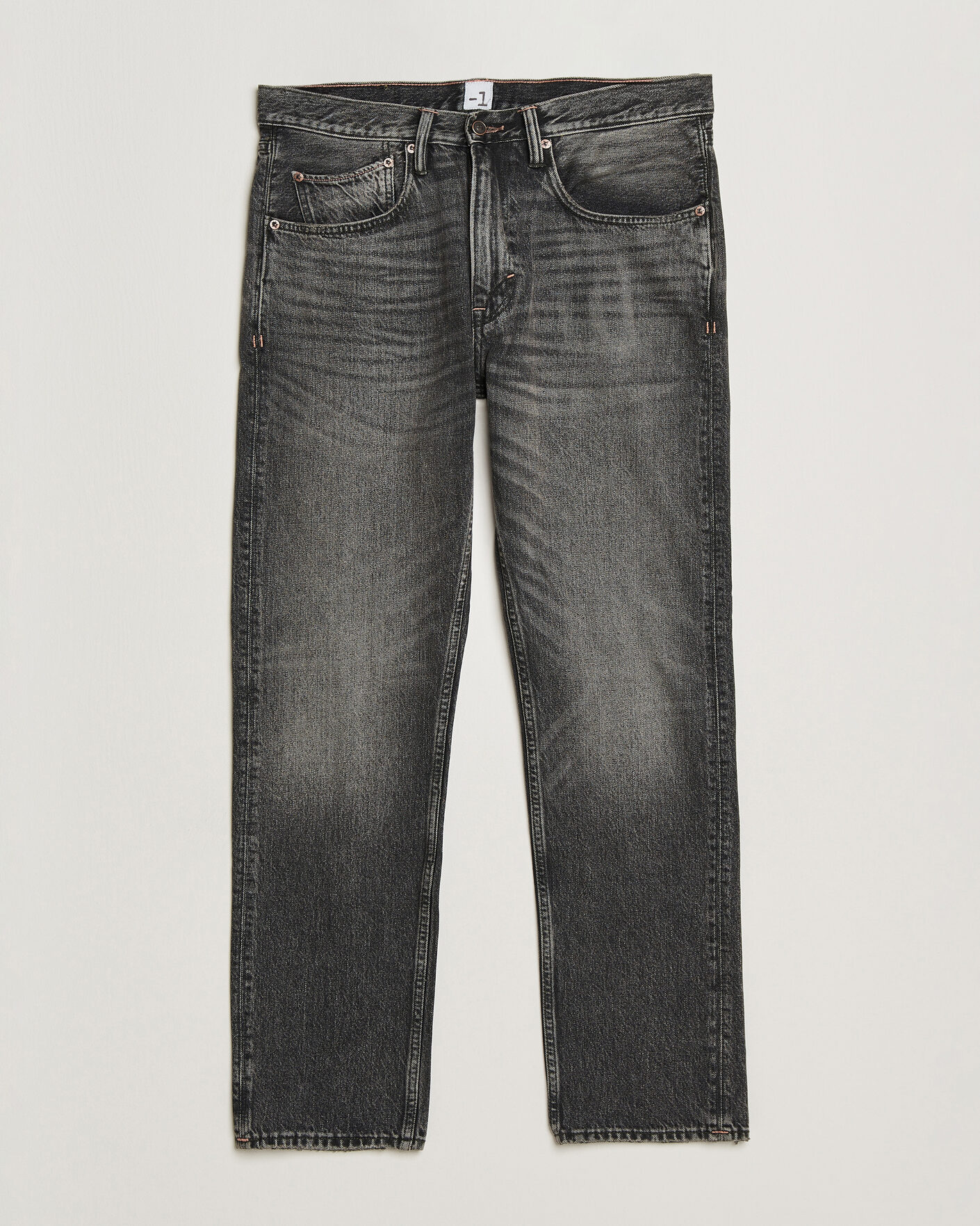 Herren | Jeans | -1 Nordic Denim | Regular Fit Jeans Thunderstorm Black Clean