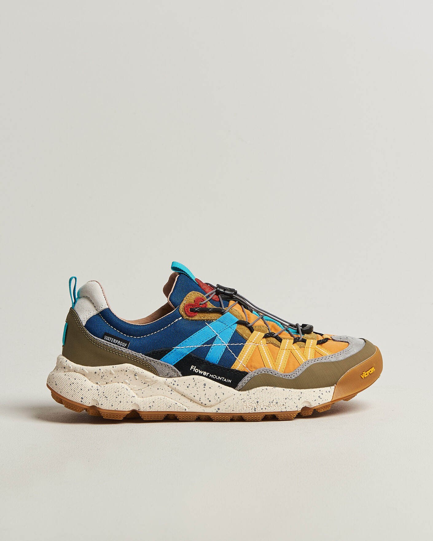 Herren | Sneaker | Flower Mountain | Iwano 2 Suede/Nylon Trail Sneaker Multi