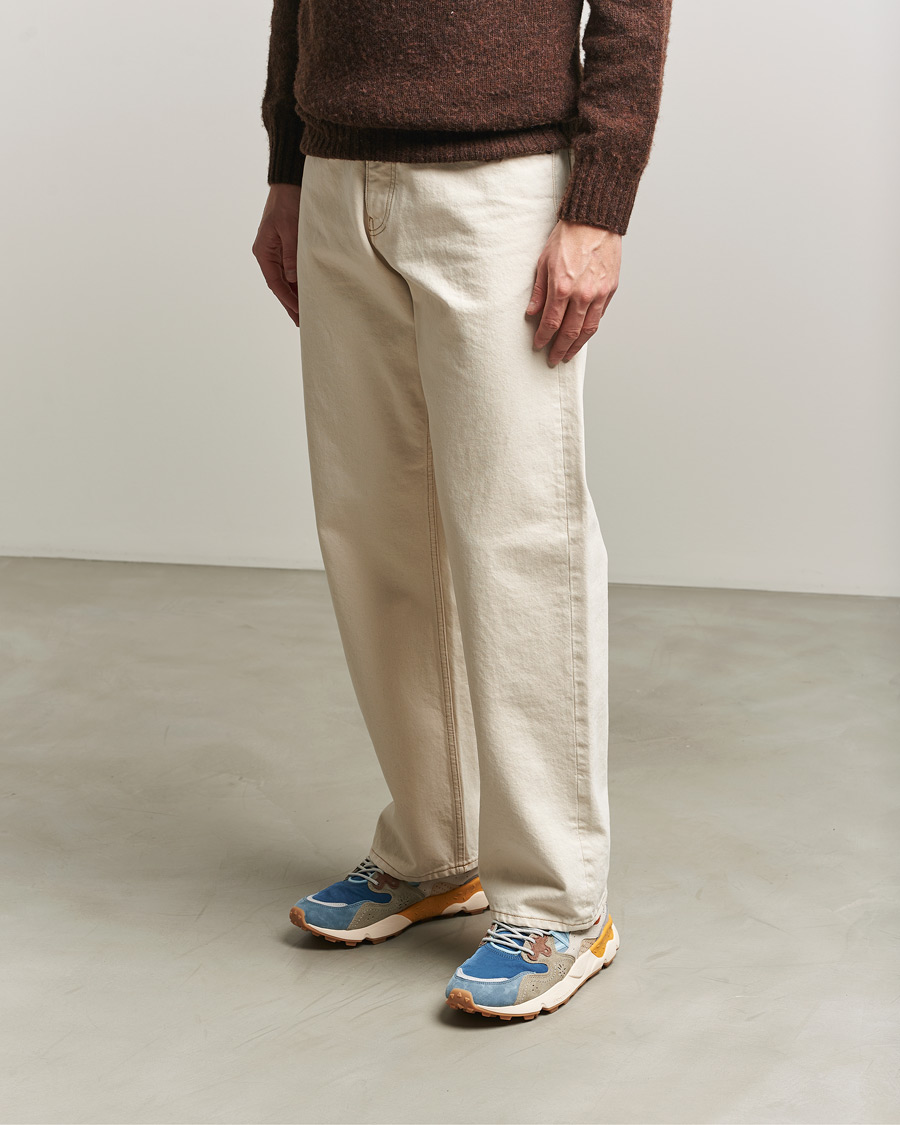 Herren | Sneaker | Flower Mountain | Yamano 3 Suede/Nylon Sneaker Blue Mix