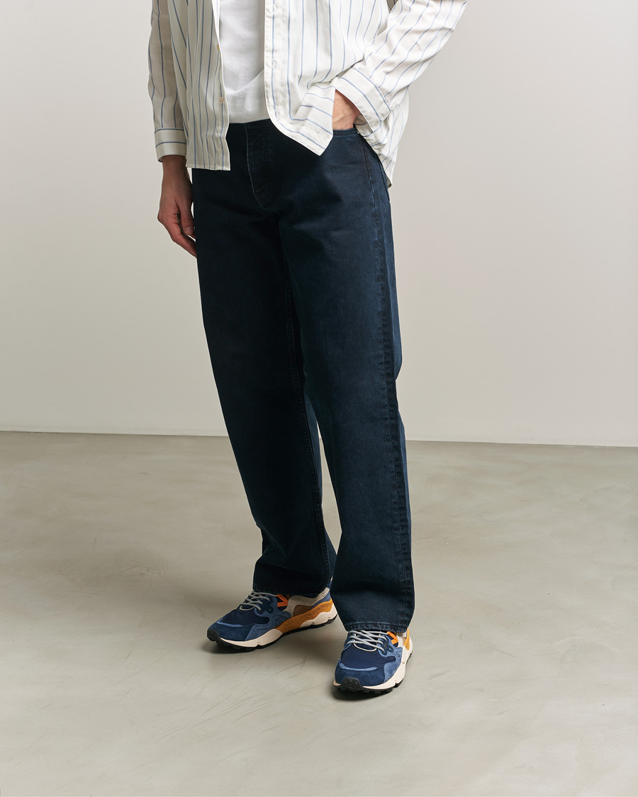 Herren | Sneaker | Flower Mountain | Yamano 3 Suede/Nylon Sneaker Dark Blue