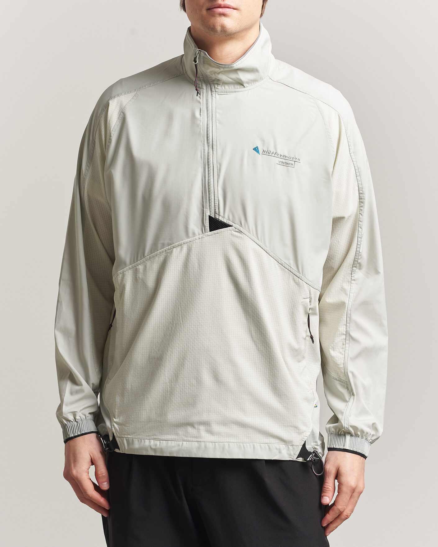 Herren | Jacken | Klättermusen | Vingner Anorak Mercury Blue/Cristal Gree