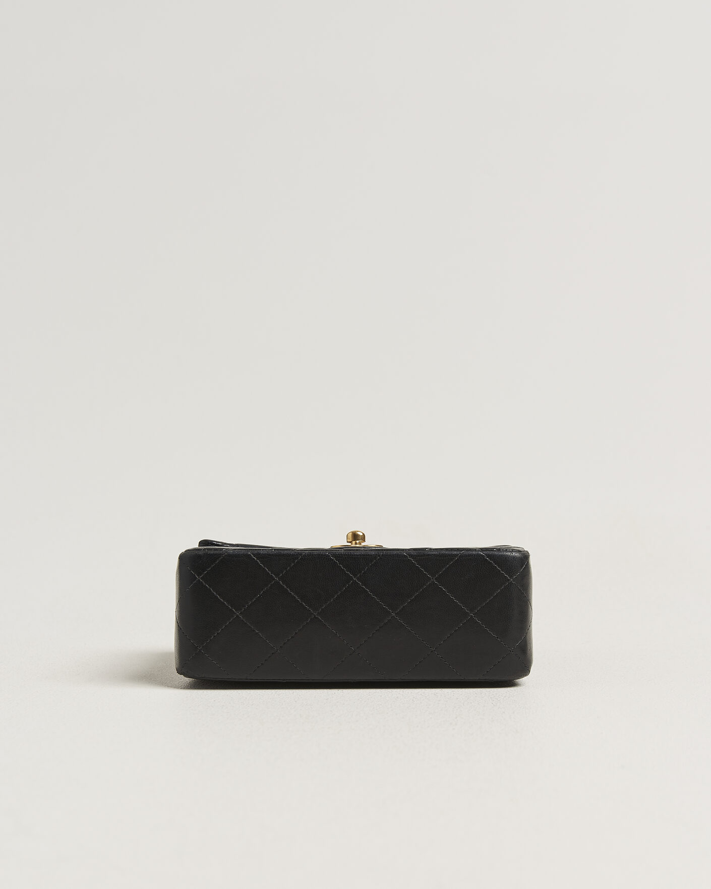 Herren | Pre-Owned & Vintage Bags | Chanel Pre-Owned | Classic Mini Single Flap Square Bag Black