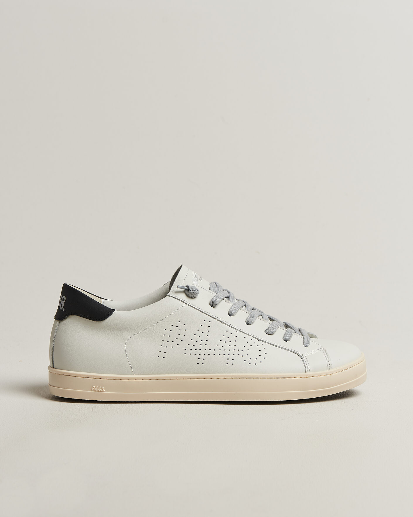 Herren | Sneaker | P448 | John Leather Sneaker White/Black