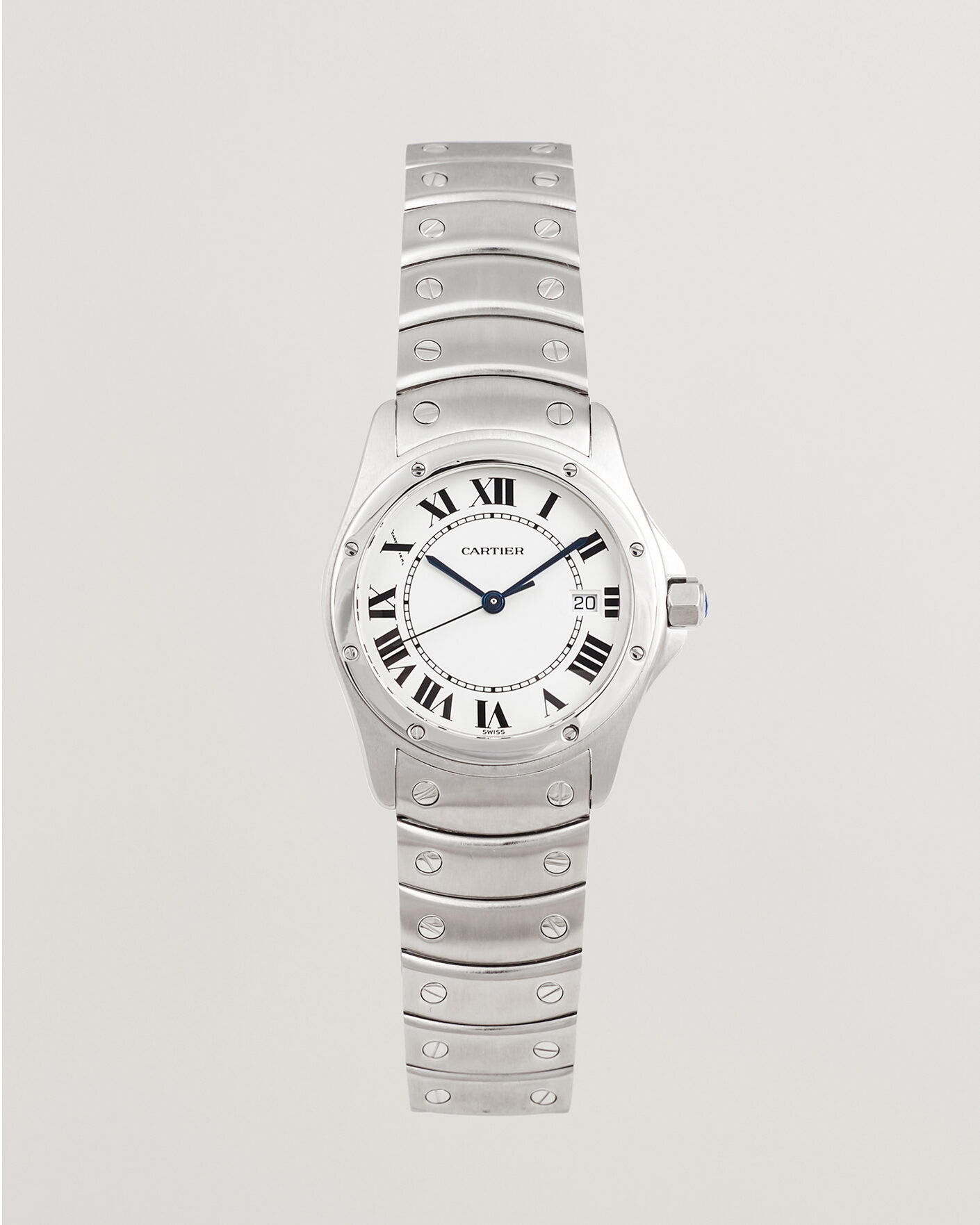 Herren | Pre-Owned & Vintage Watches | Cartier Pre-Owned | Santos Ronde  