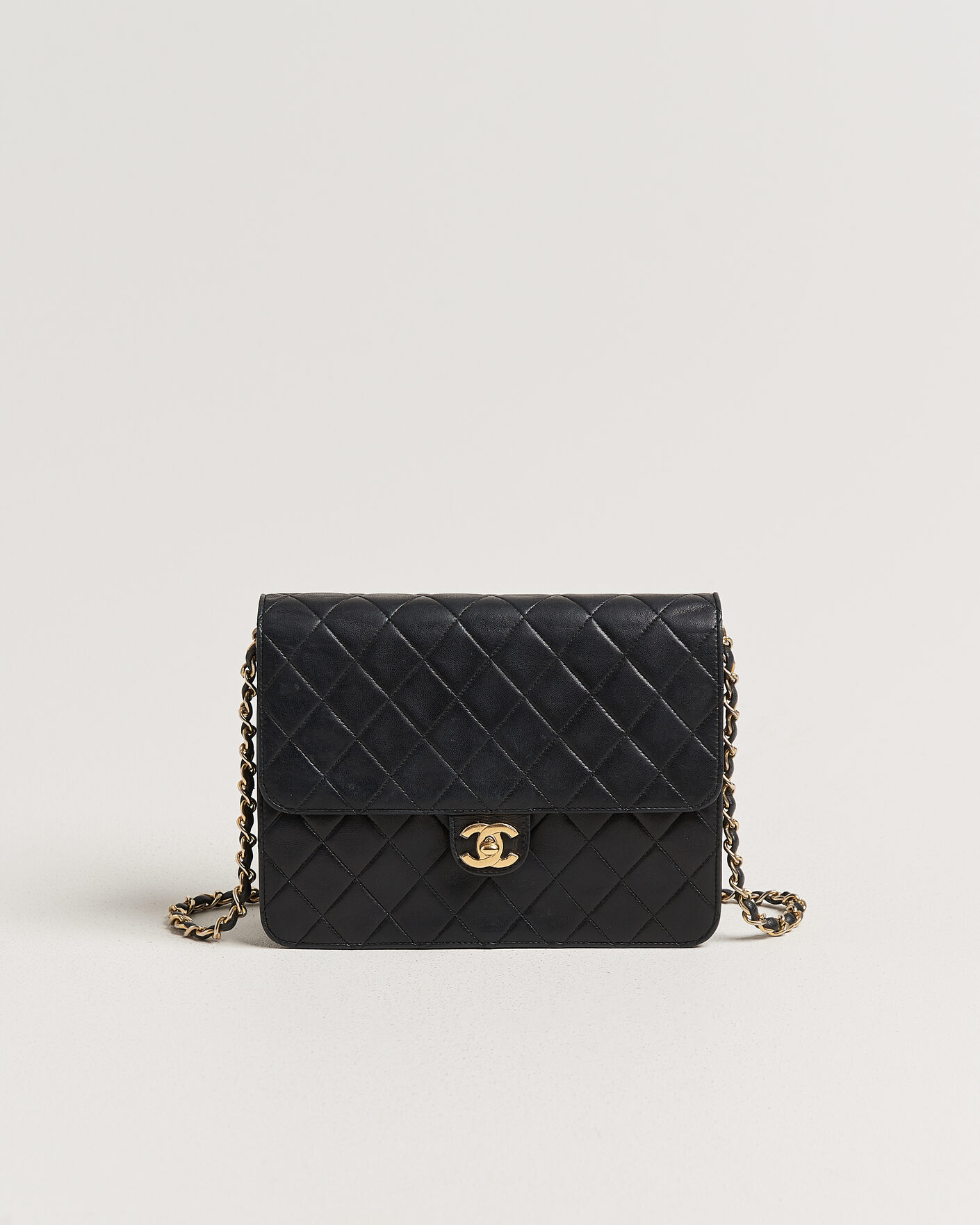Herren | Pre-Owned & Vintage Bags | Chanel Pre-Owned | Single Flap Bag Black