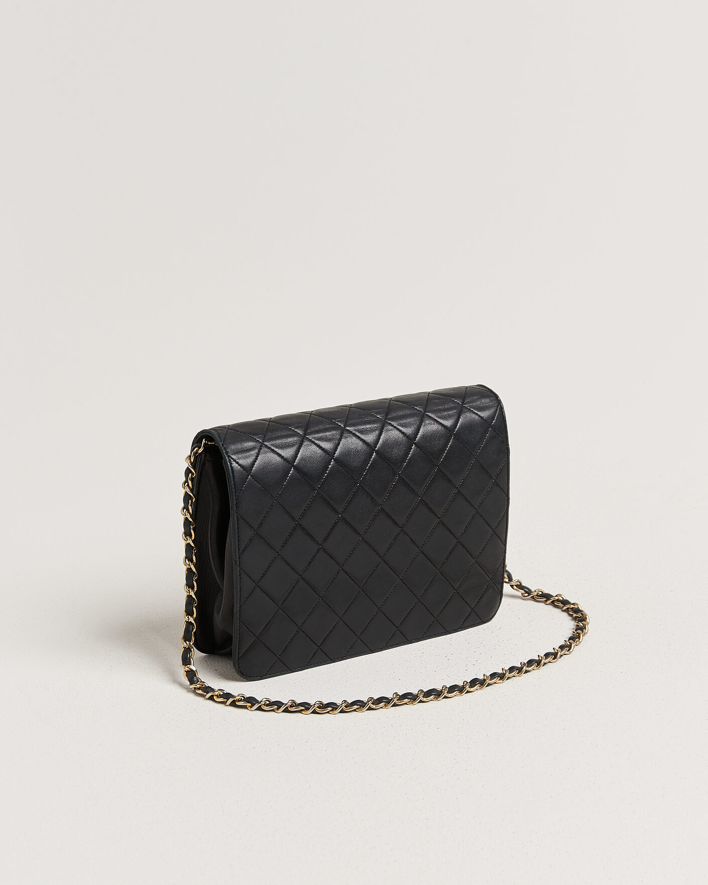 Herren | Pre-Owned & Vintage Bags | Chanel Pre-Owned | Single Flap Bag Black
