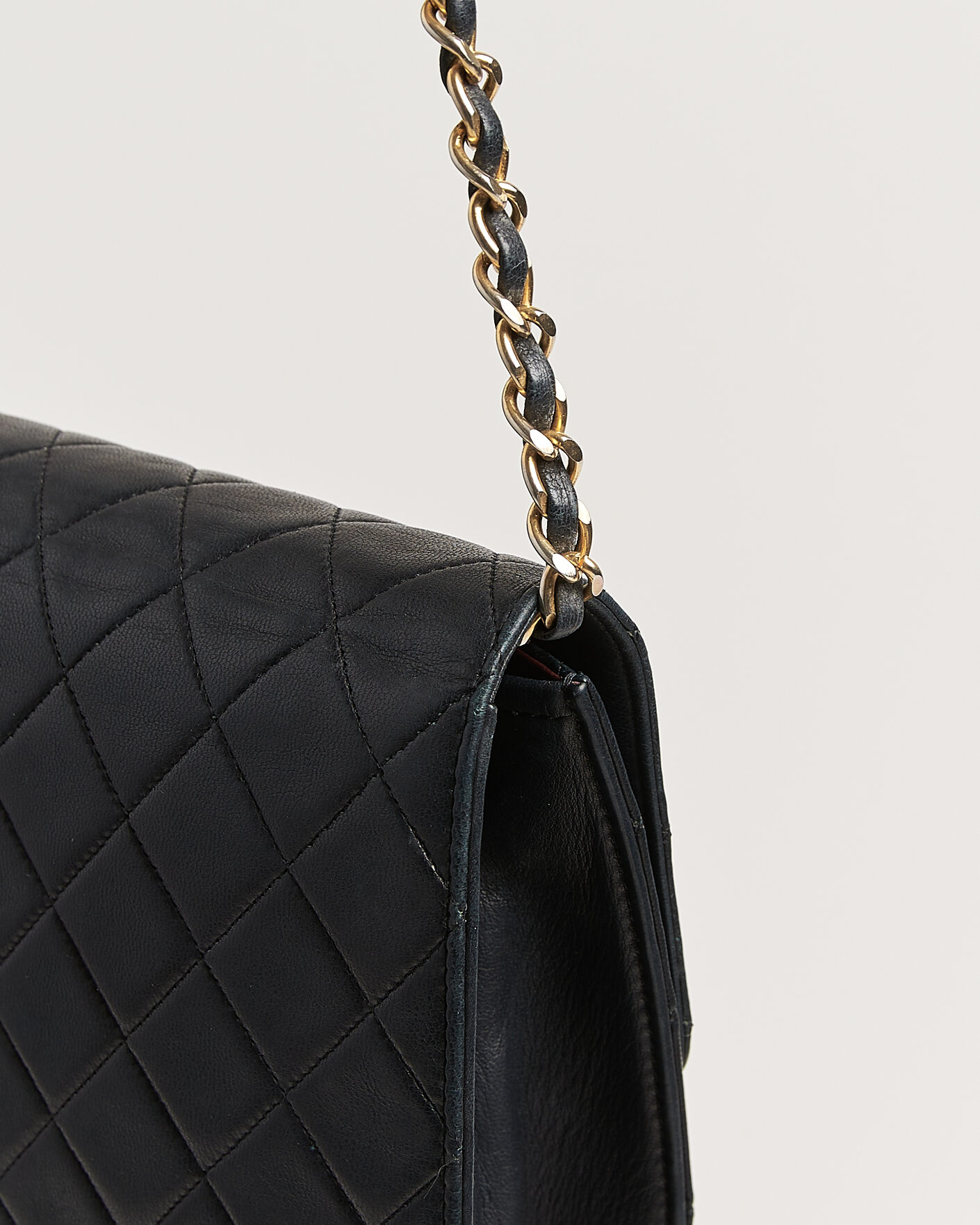 Herren | Pre-Owned & Vintage Bags | Chanel Pre-Owned | Single Flap Bag Black